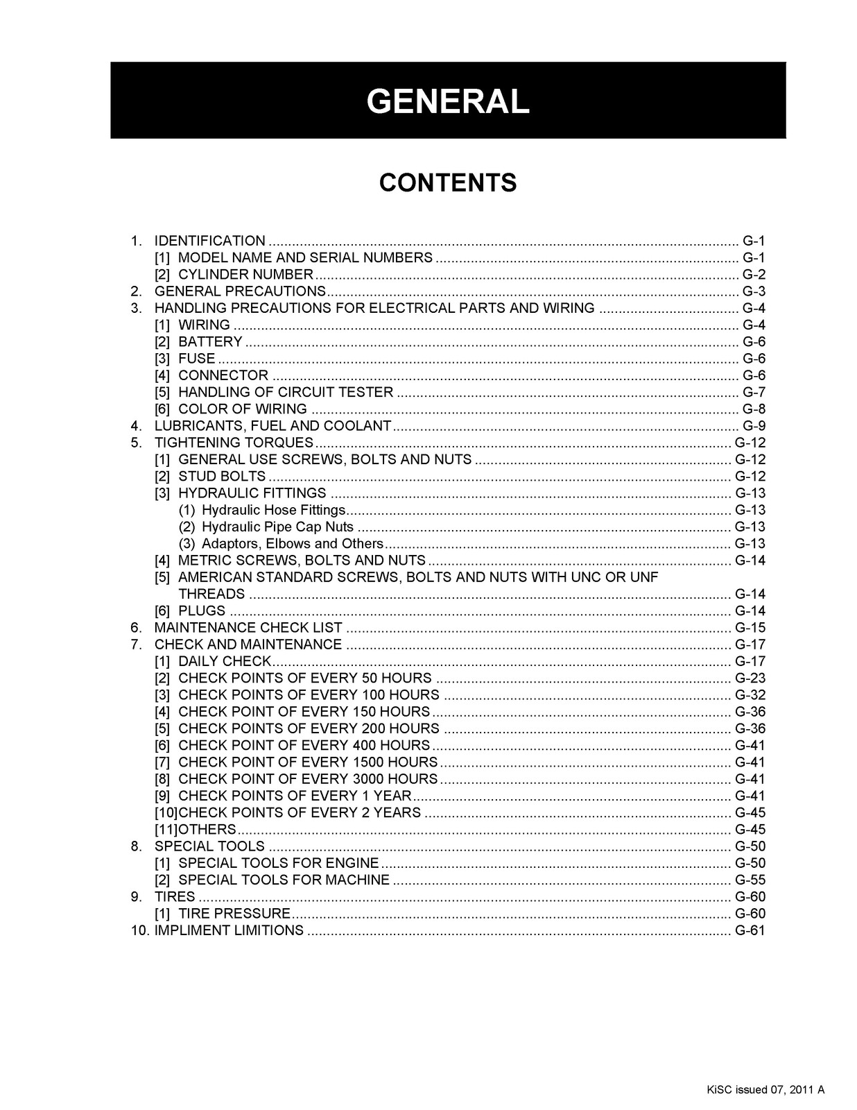 KUBOTA GR2120EU Riding Mower Workshop Manual 2011 – BOUND – COVERS – XL FOLDOUTS