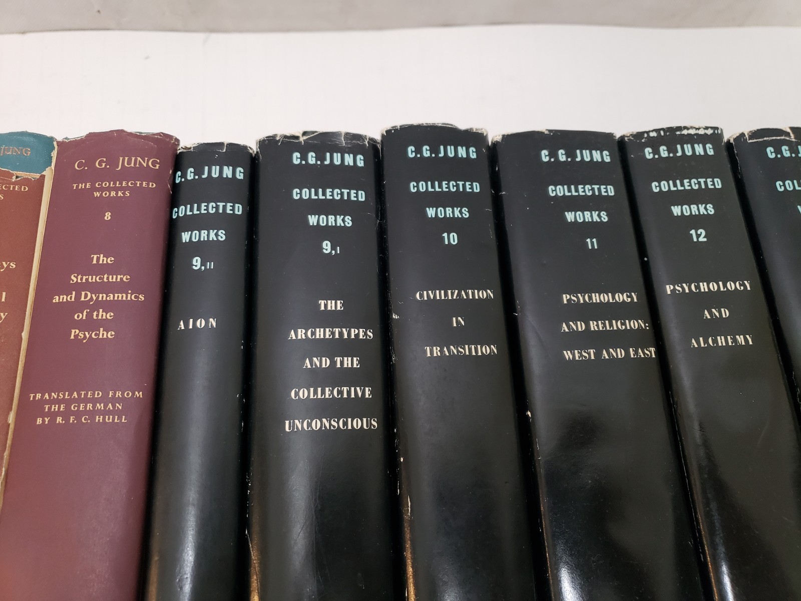 Collected Works of C.G. Jung – Partial Vintage Set Volumes 2 thru 17 — READ