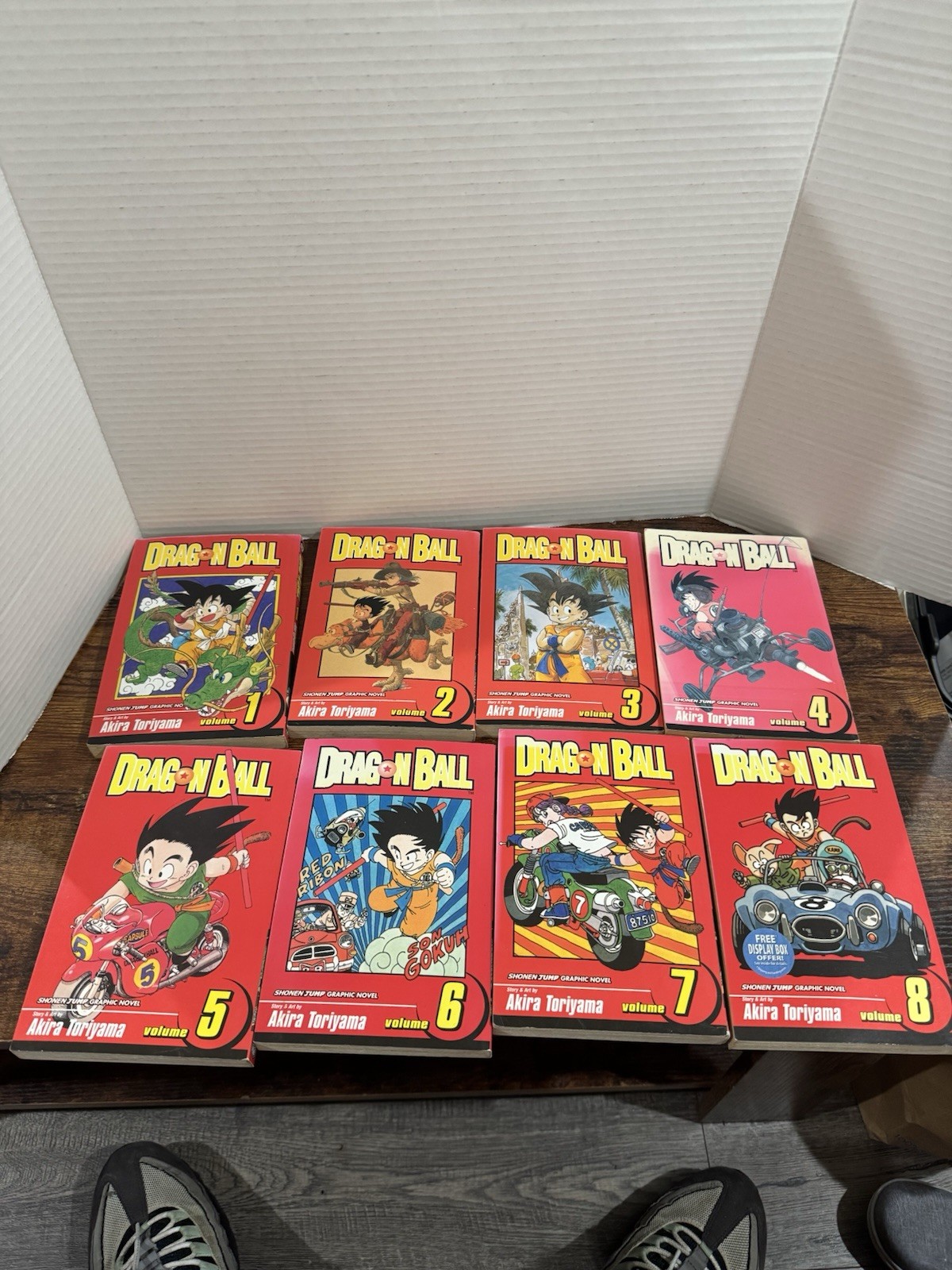 18 Book Dragon Ball Shonen Jump Vol 1-14 Manga Book Set Akira Toriyama Viz Media