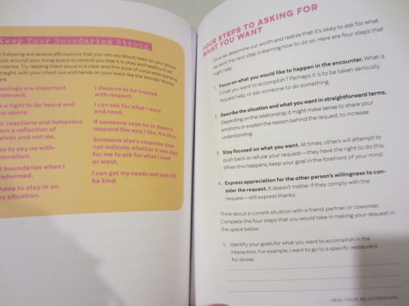 „Self Love Workbook for Women“ 2020 by Megan Logan- Paperback-Used(232)