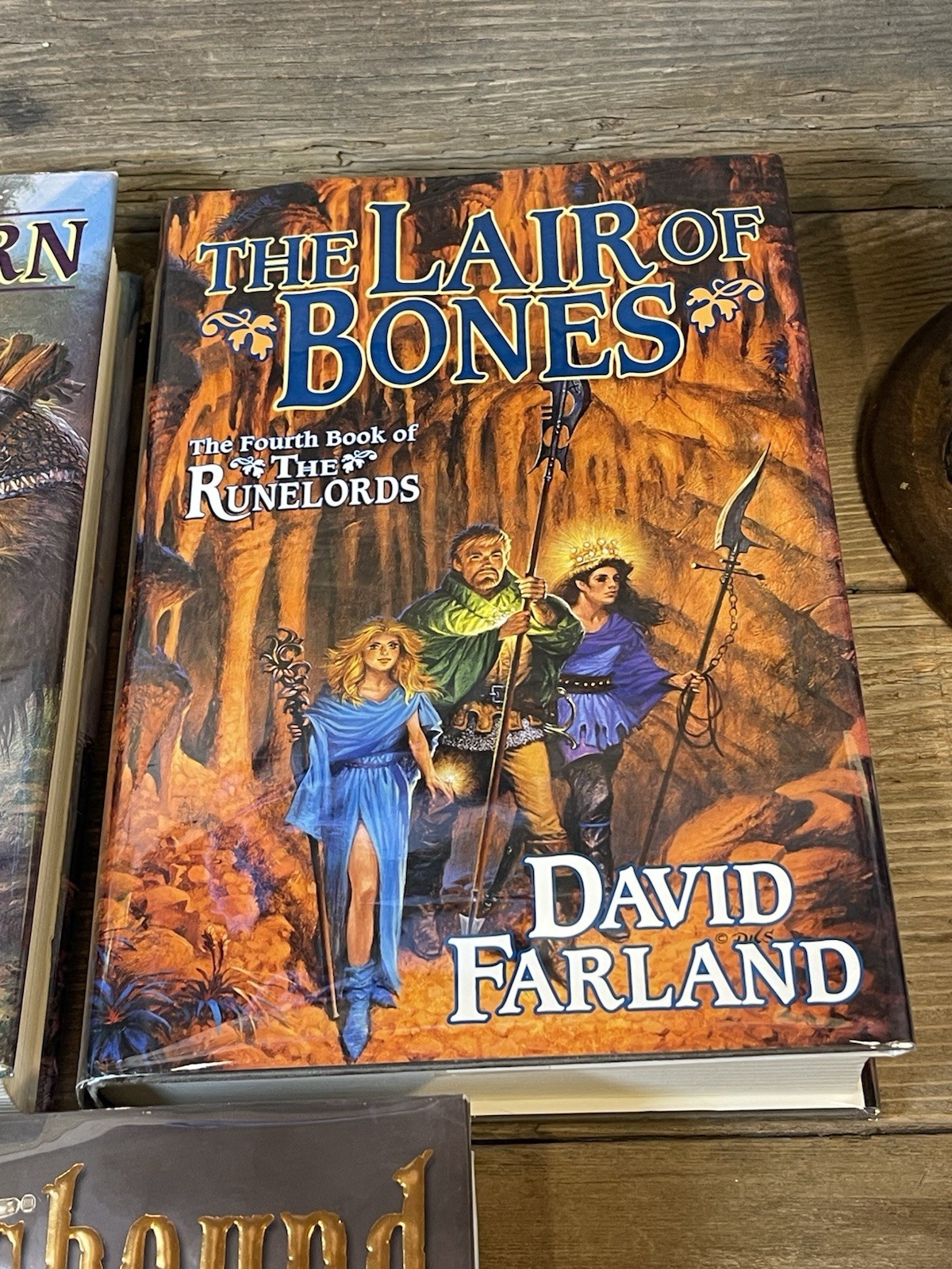 David Farland – Runelords lot Of 5 Book 2,3,4,7, & 8 In The Series SIGNED