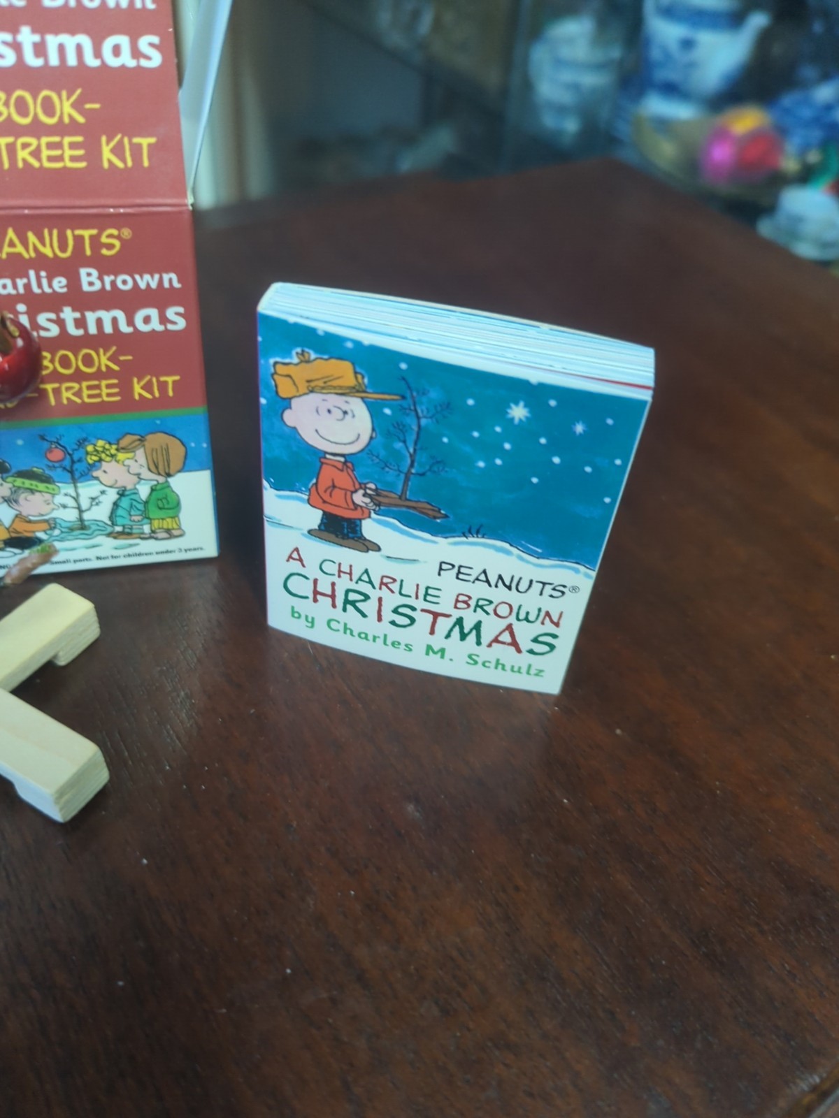 RP Minis A Charlie Brown Christmas Book & Tree Kit Charles Schulz