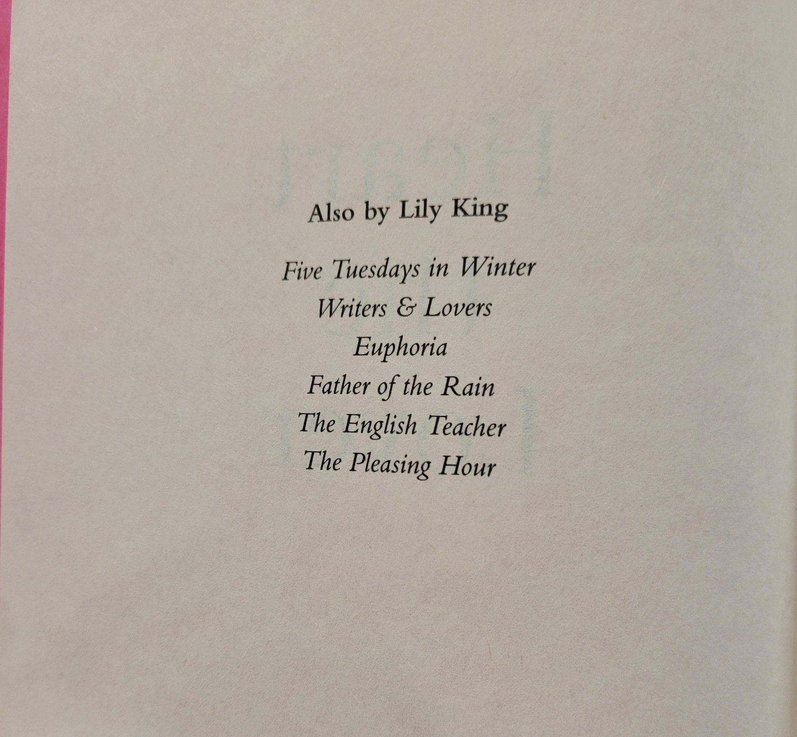 HEART THE LOVER by Lily King (2025, HCDJ) LIKE NEW