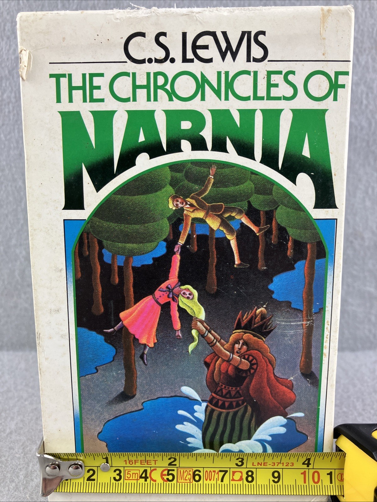 Chronicles of Narnia 1970 First Collier Edition Box Set Books Vintage Collection