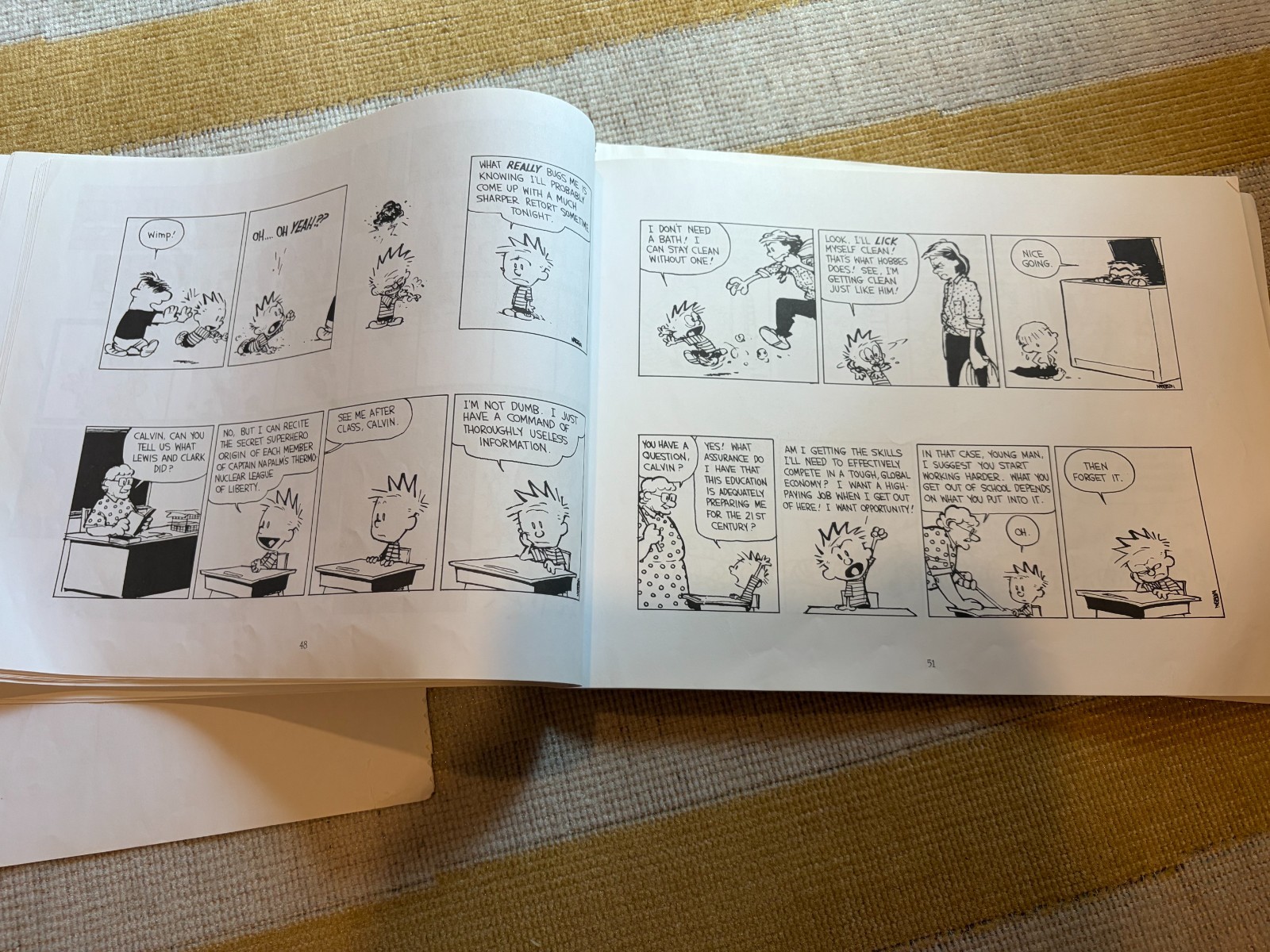 Calvin and Hobbes The Days Are Just Packed (INCOMPLETE BOOK, READ DESCRIPTION)