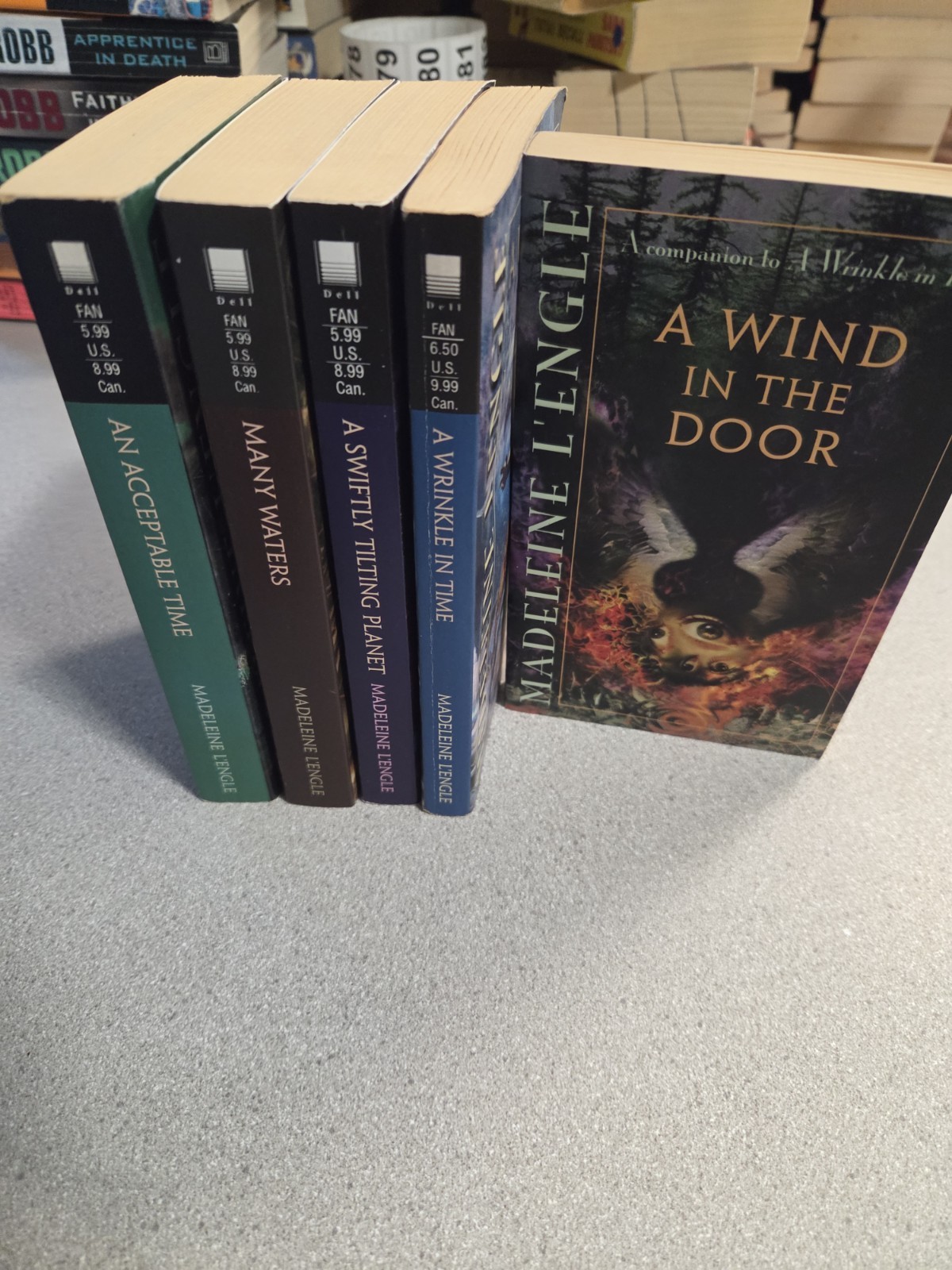 Madeline L’Engle Wrinkle In Time Quintet. Paperback. Fantasy.
