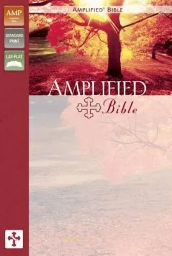 Zondervan 1987 Amplified Bible Classic AMPC – Burgundy Bonded Leather -BRAND NEW