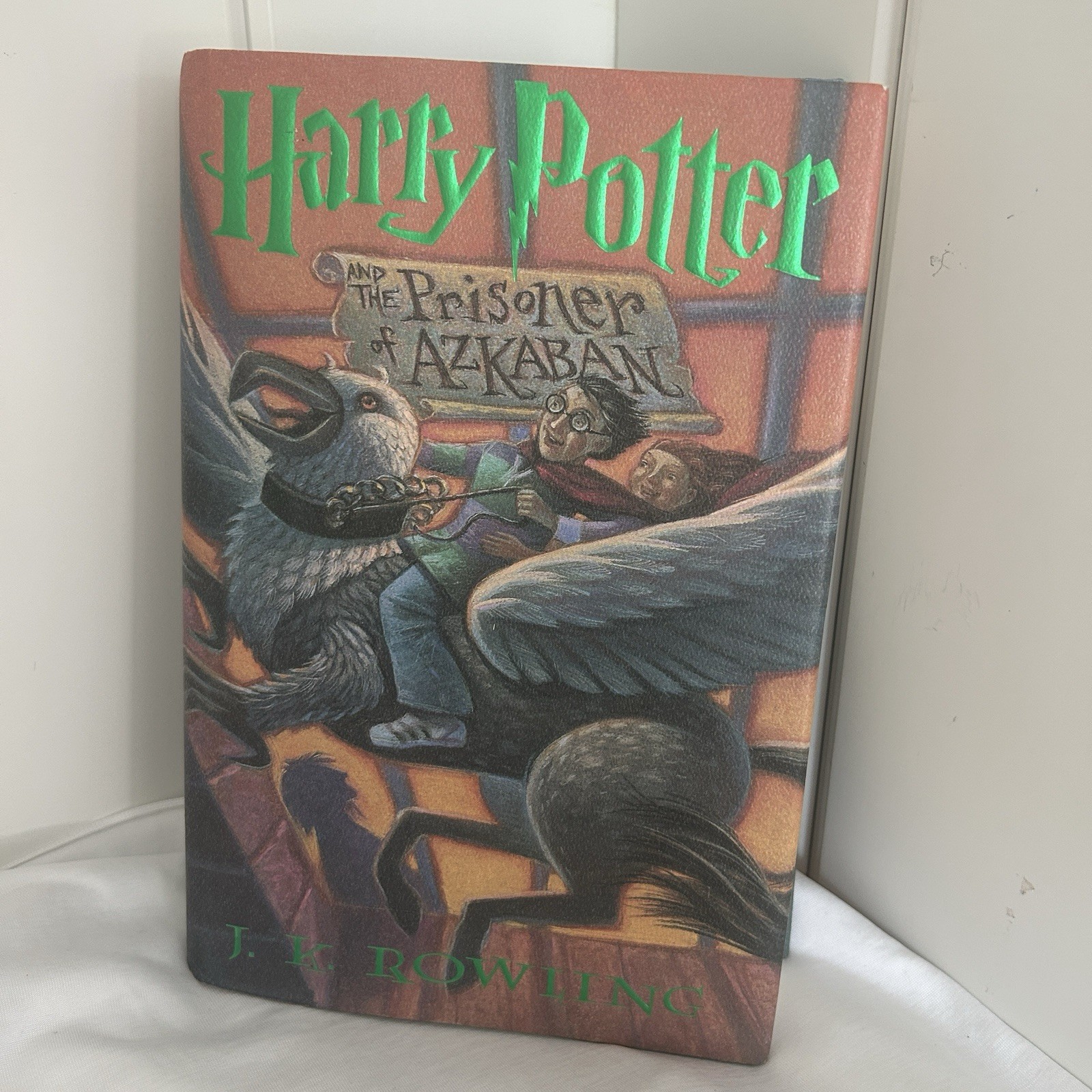 Harry Potter LOT Prisoner of Azkaban Hardcover book Sorcerer’s Stone VHS Tape
