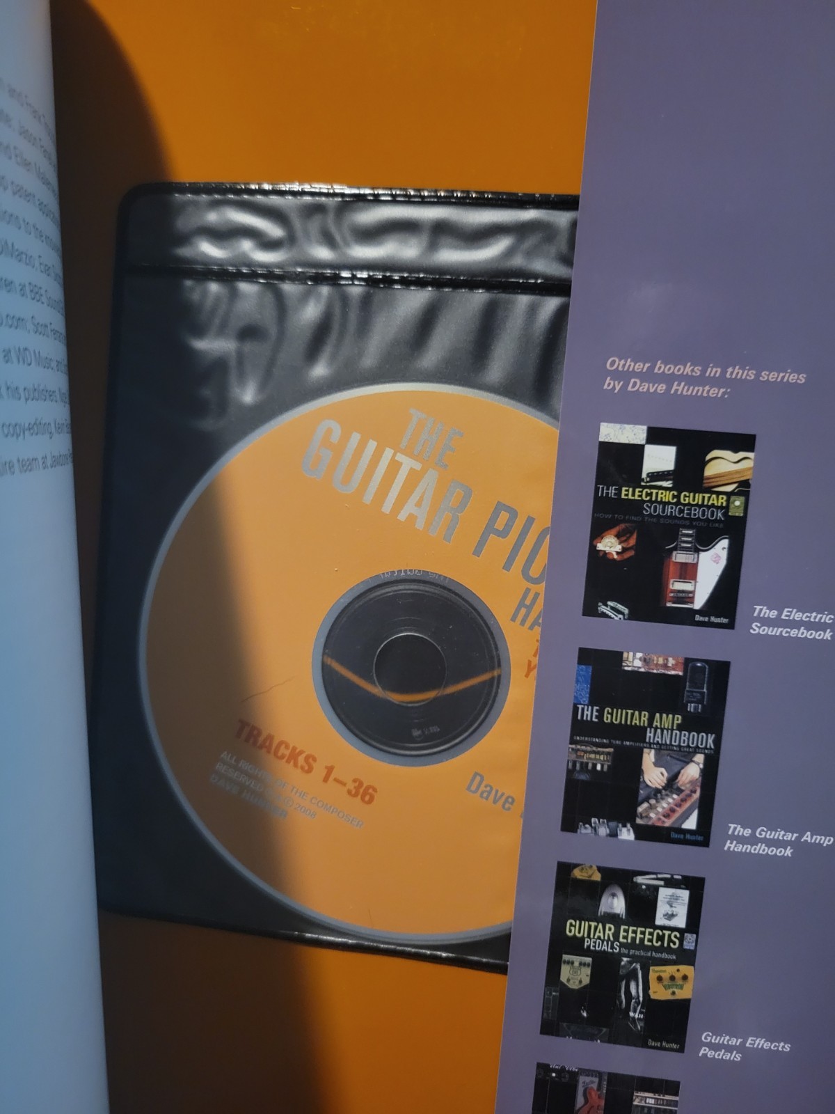THE GUITAR PICKUP HANDBOOK THE START OF YOUR SOUND By Dave Hunter Book w CD
