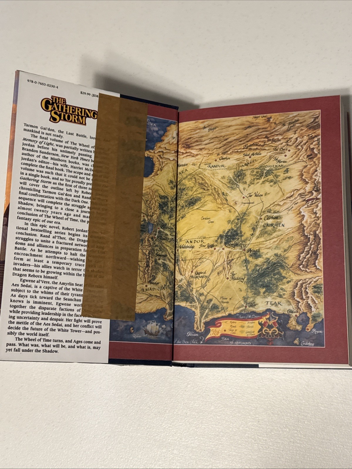 [Signed By Robert Jordan]/Wheel of Time Ser.: The Gathering Storm : Book Twelve
