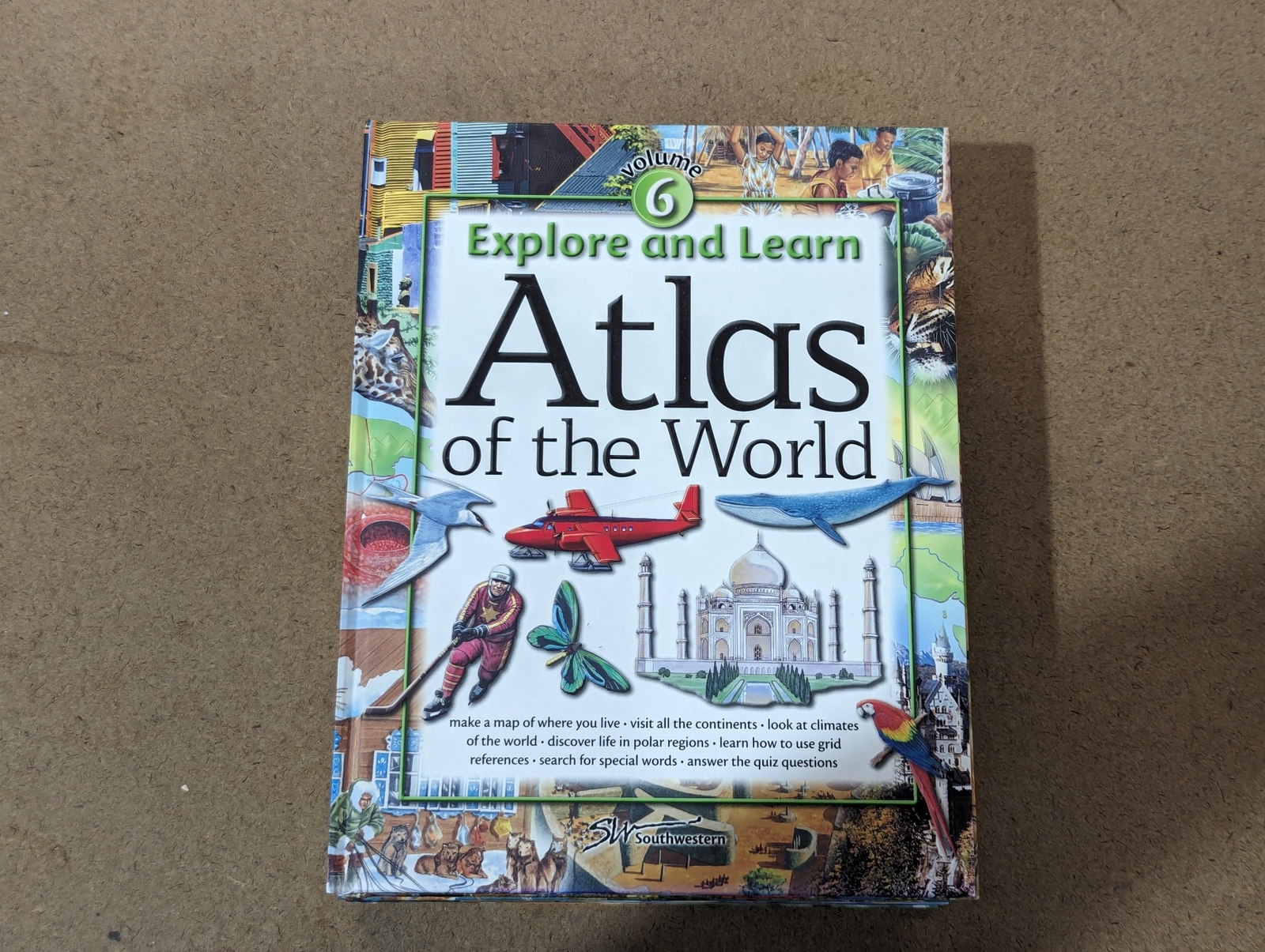 Lot of 6 Explore and Learn Books by Southwestern – Educational Series – #1-6