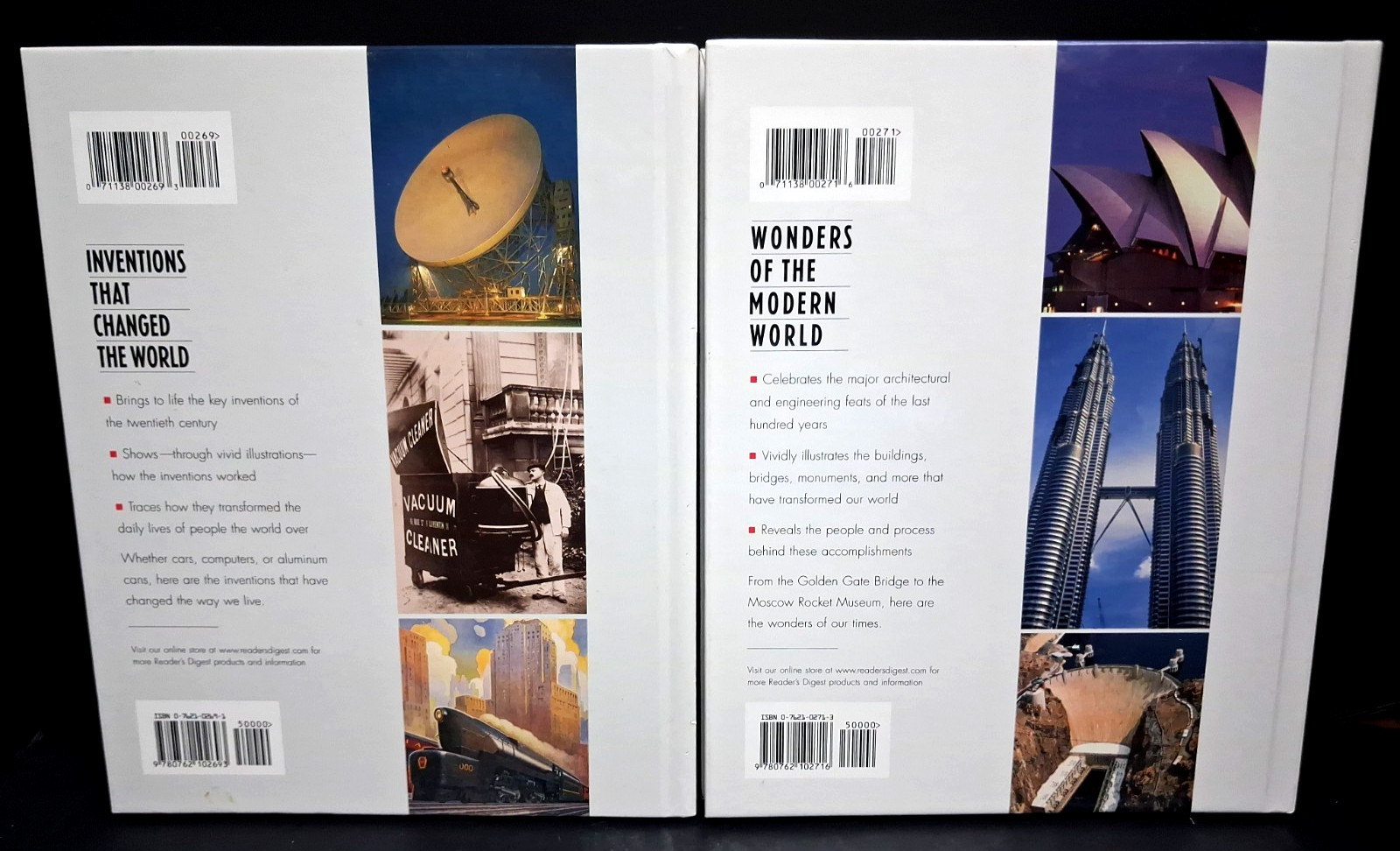 Set of 8 The Eventful 20th Century Reader’s Digest 1999 Hardcover Books