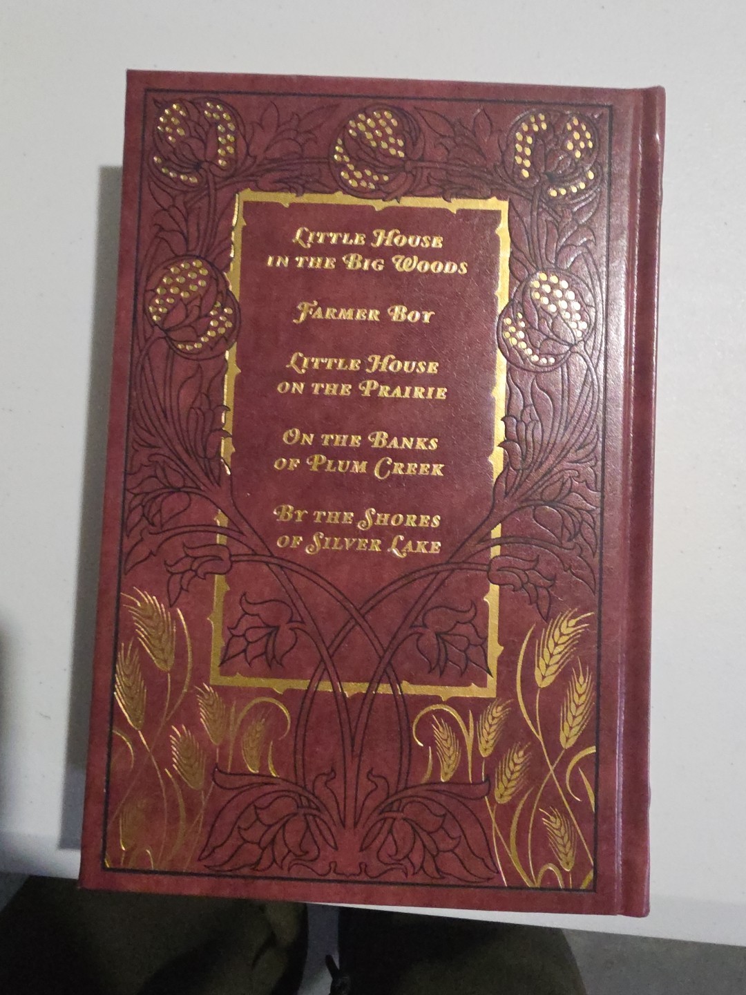 Little House The First Five Novels by Laura Ingalls Wilder (Leather Bound) NES14