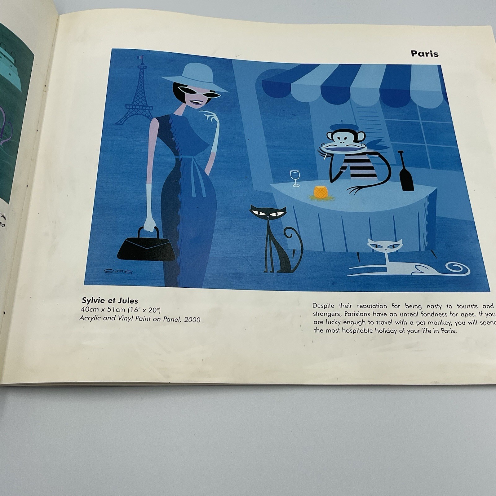 Shag Supersonic Swingers New Works Signed READ DESCRIPTION IMPERFECTIONS