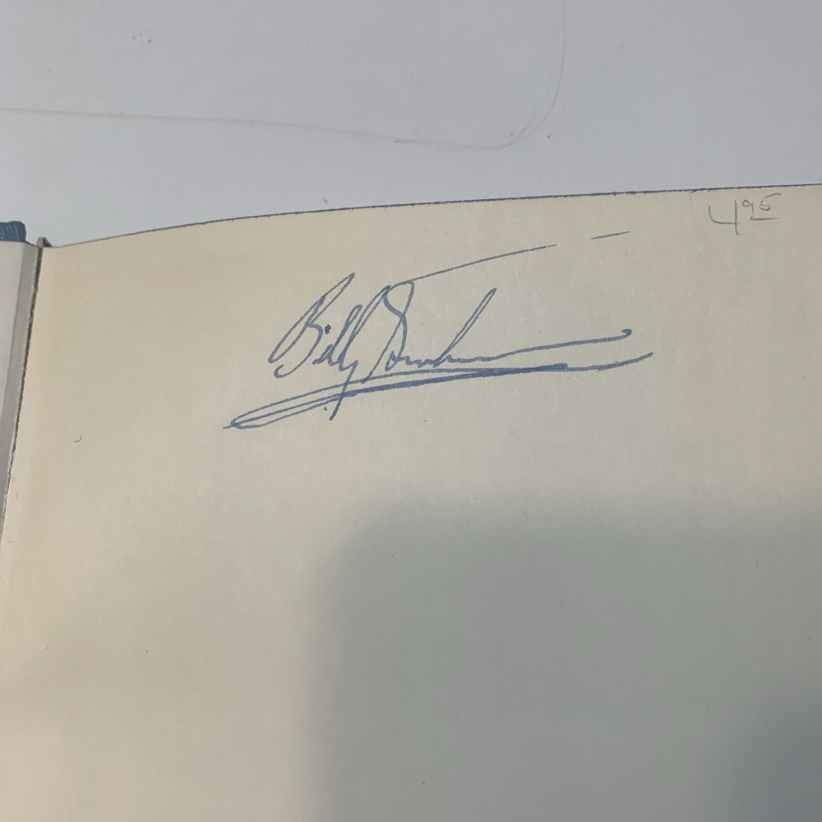 Billy Graham 1955 Secret Of Happiness – Signed