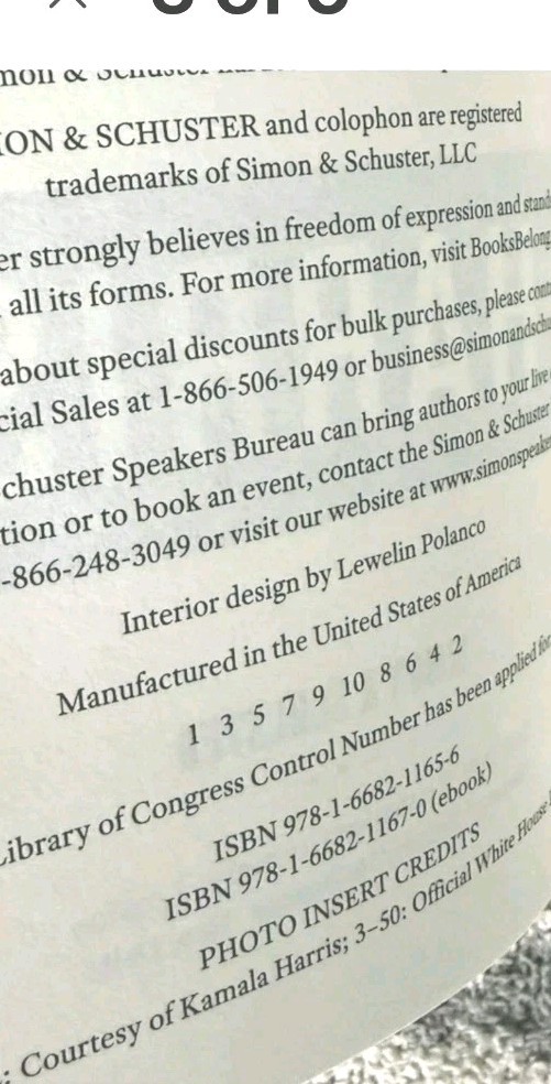SIGNED Kamala Harris 107 Days NEW HC 1ST ED/PRINT 43 SOLD FREE PRO PACK & SHIP!