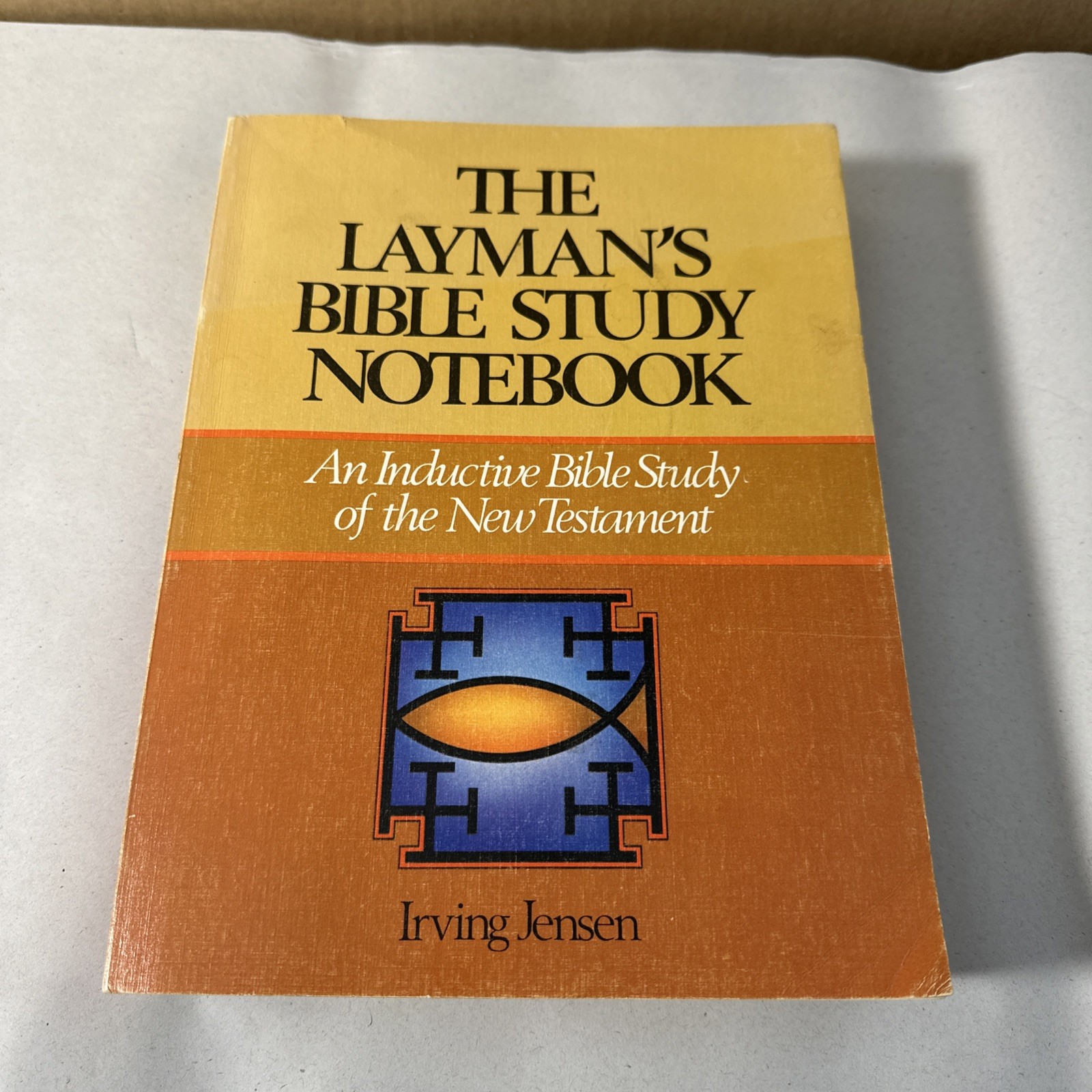 The Layman’s Bible Study Notebook by Irving Jensen 1978 Religion Book