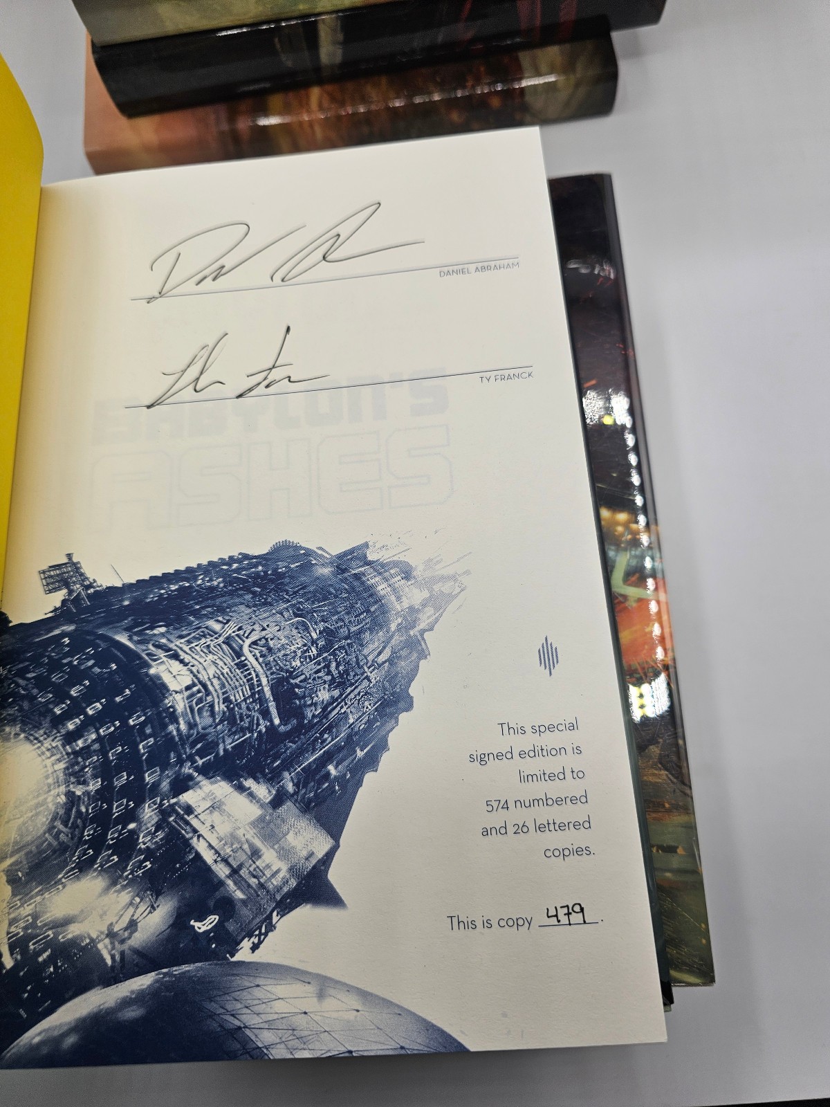 THE EXPANSE Complete Subterranean Press Signed, Matching number, Like New signed