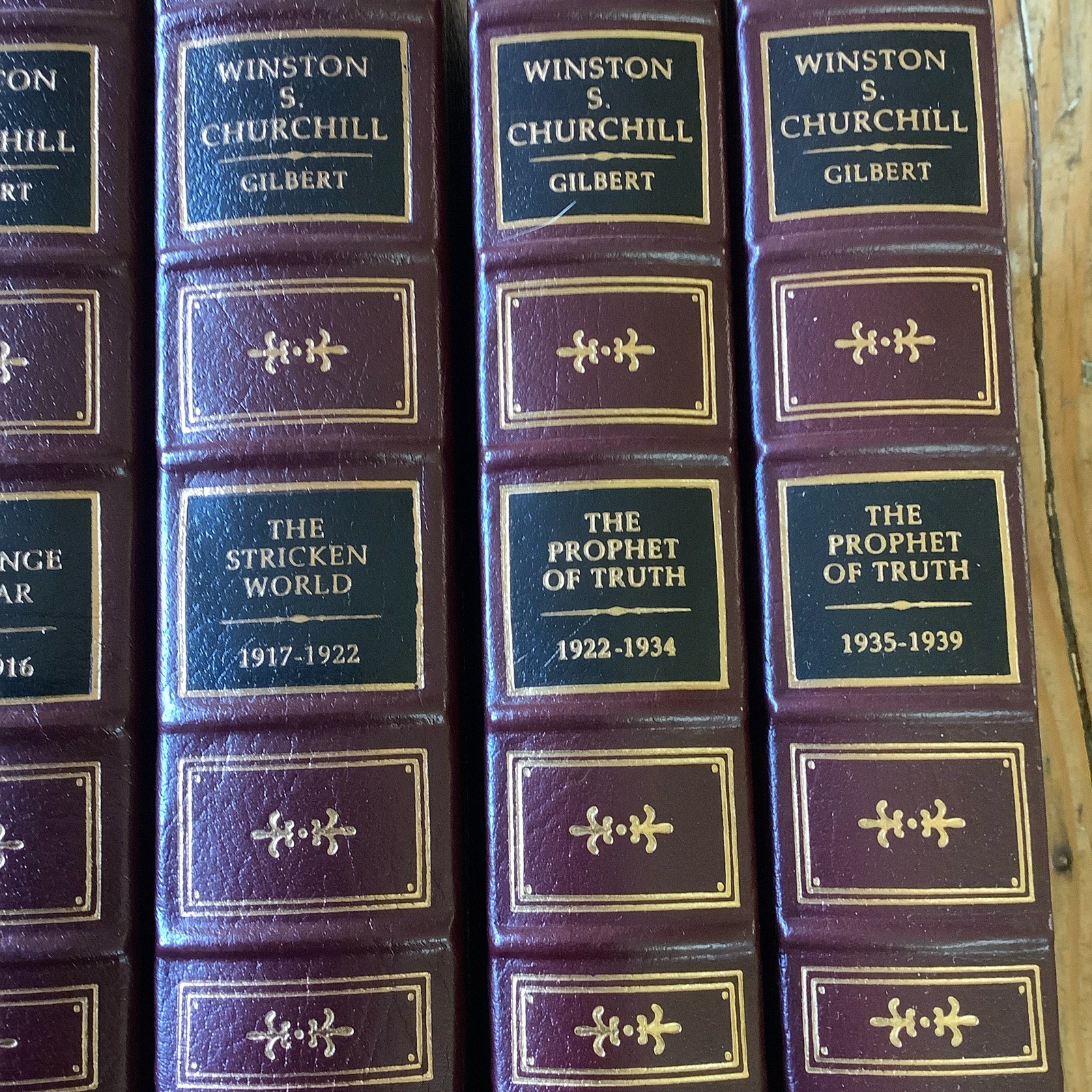 Winston S Churchill Easton Press 1994 Collector’s Edition Gilbert 12 Volumes