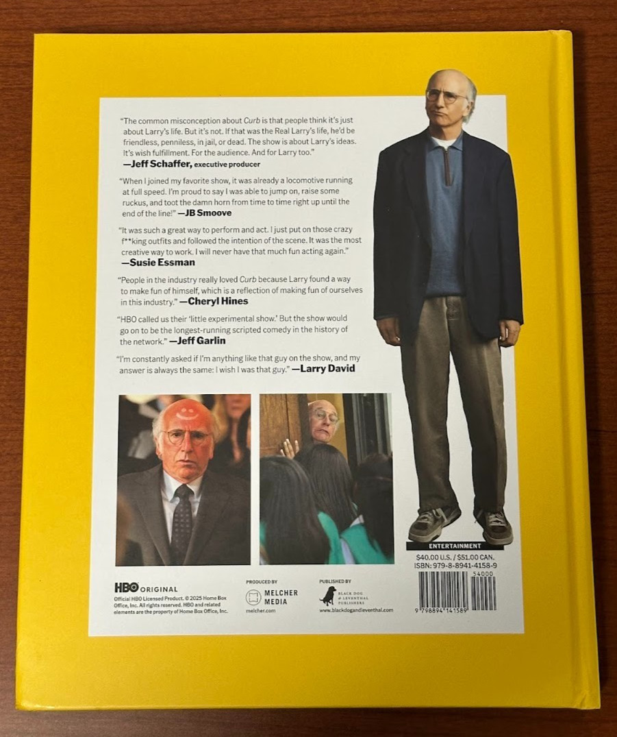 No Lessons Learned: The Making of Curb Your Enthusiasm Signed by Larry David