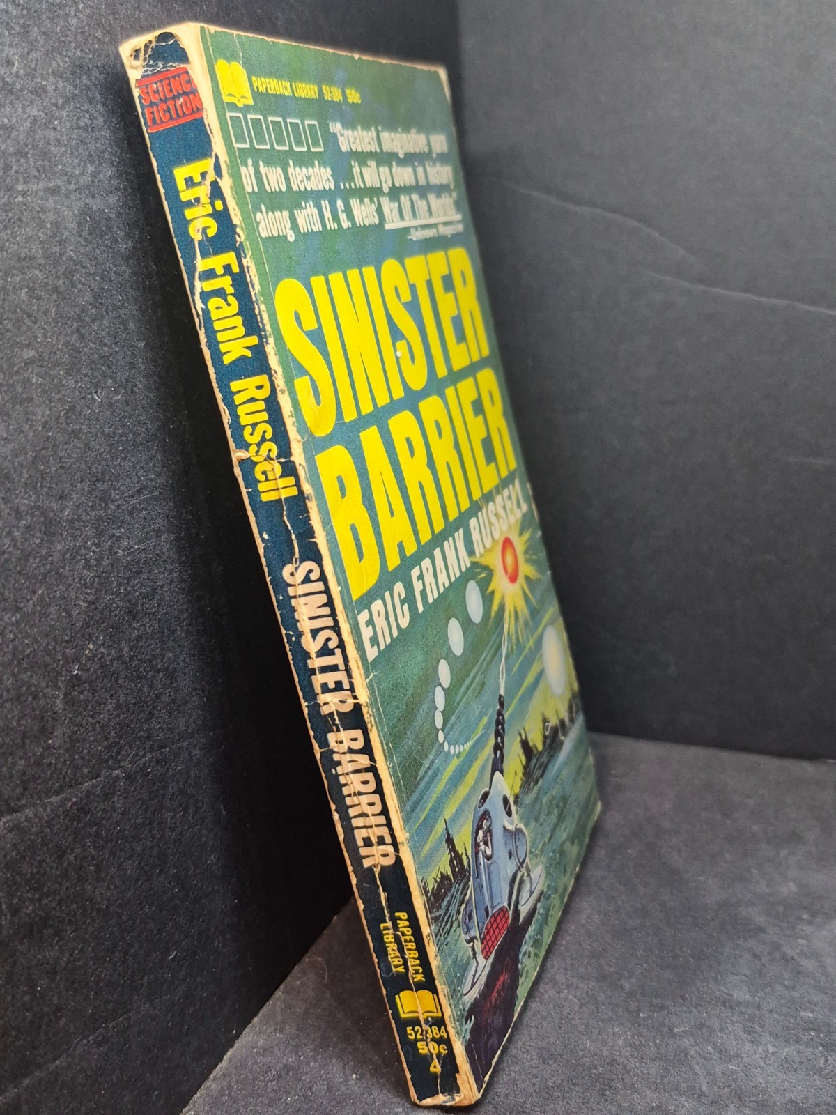 Sinister Barrier: Eric Frank Russell. Paperback Library. 2nd Printing 1966