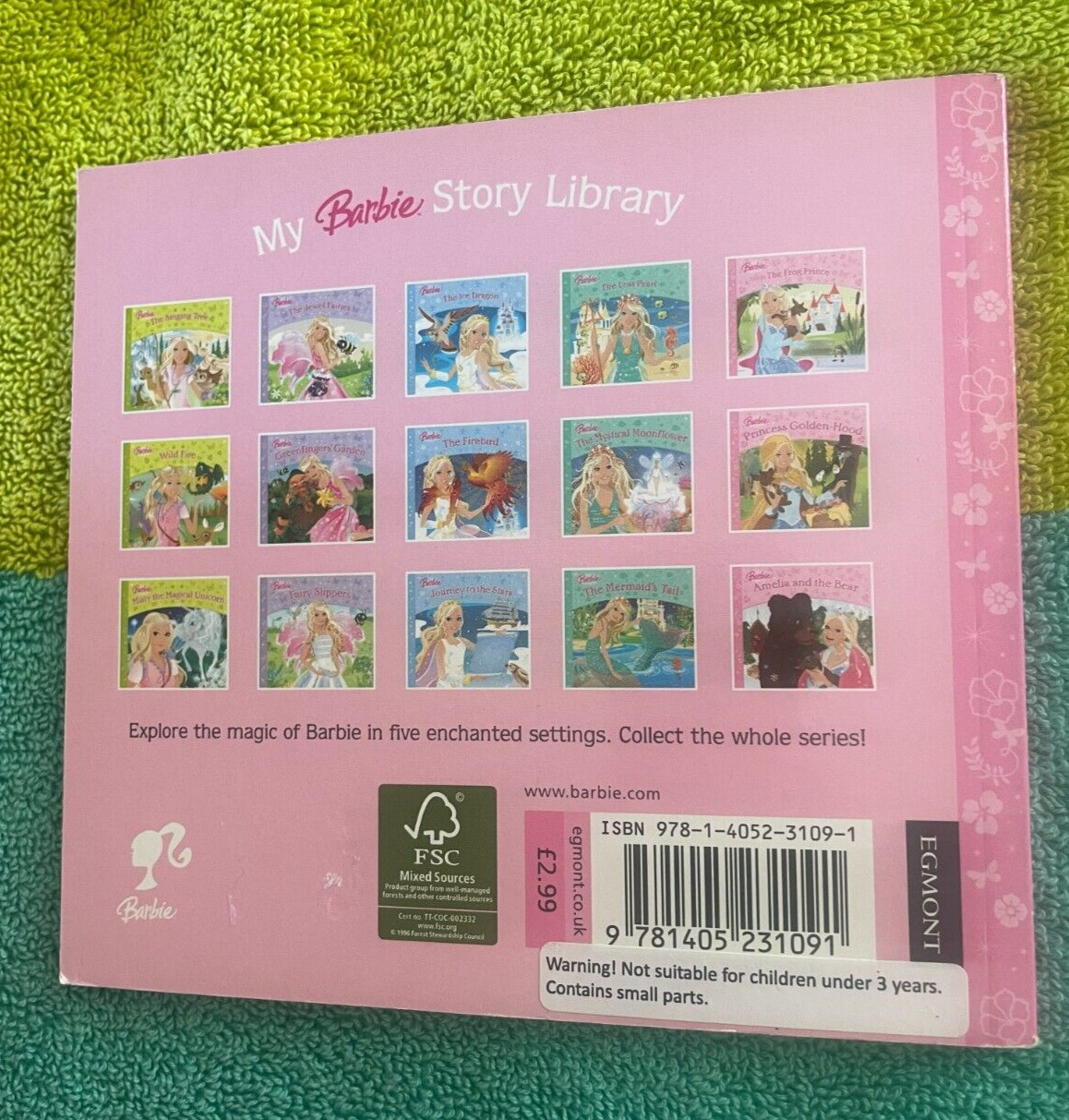 MY BARBIE STORY LIBRARY- THE FROG PRINCE. 15 BY 14CM. 9781405231091