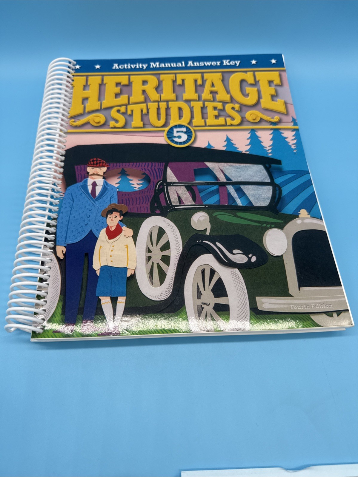 Bob Jones Heritage Studies 5 History Set- Text, Test, Activities, Key & Teacher
