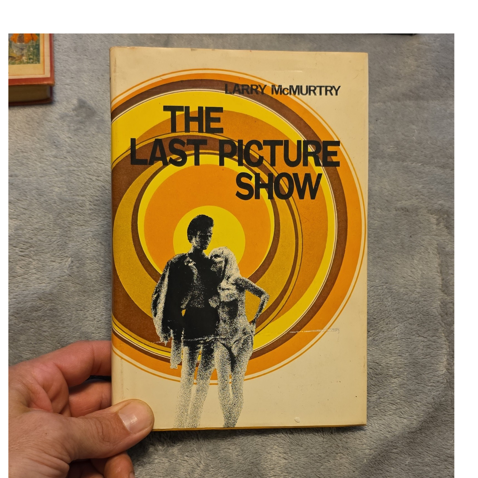Larry McMurtry The Last Picture Show Hardcover First Edition 1966 Fiction DJ