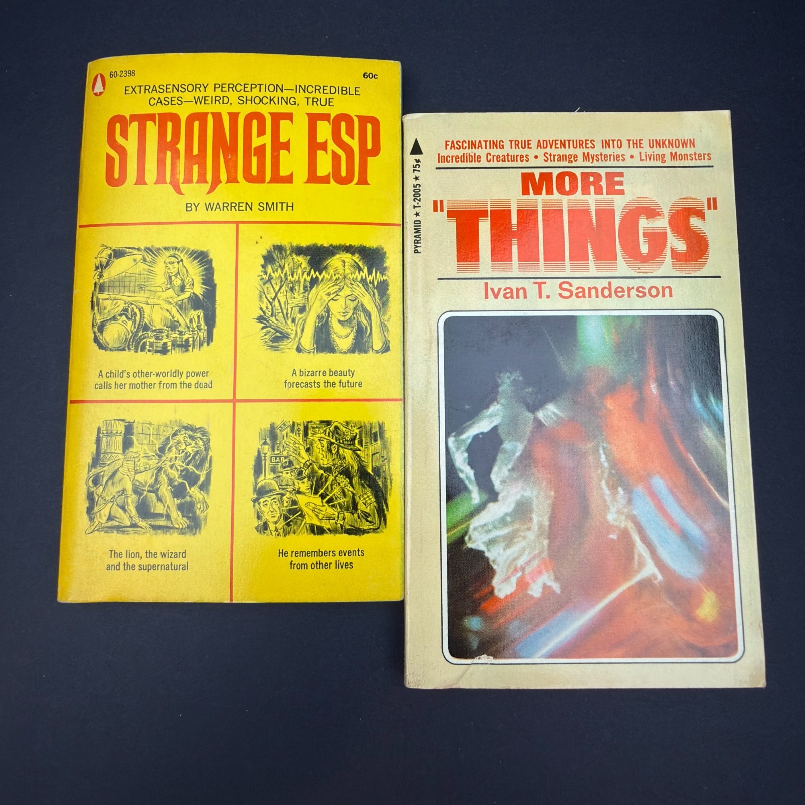 Vintage Book Lot 18 Occult Supernatural Atlantis UFOs Psychic New Age Prophecy