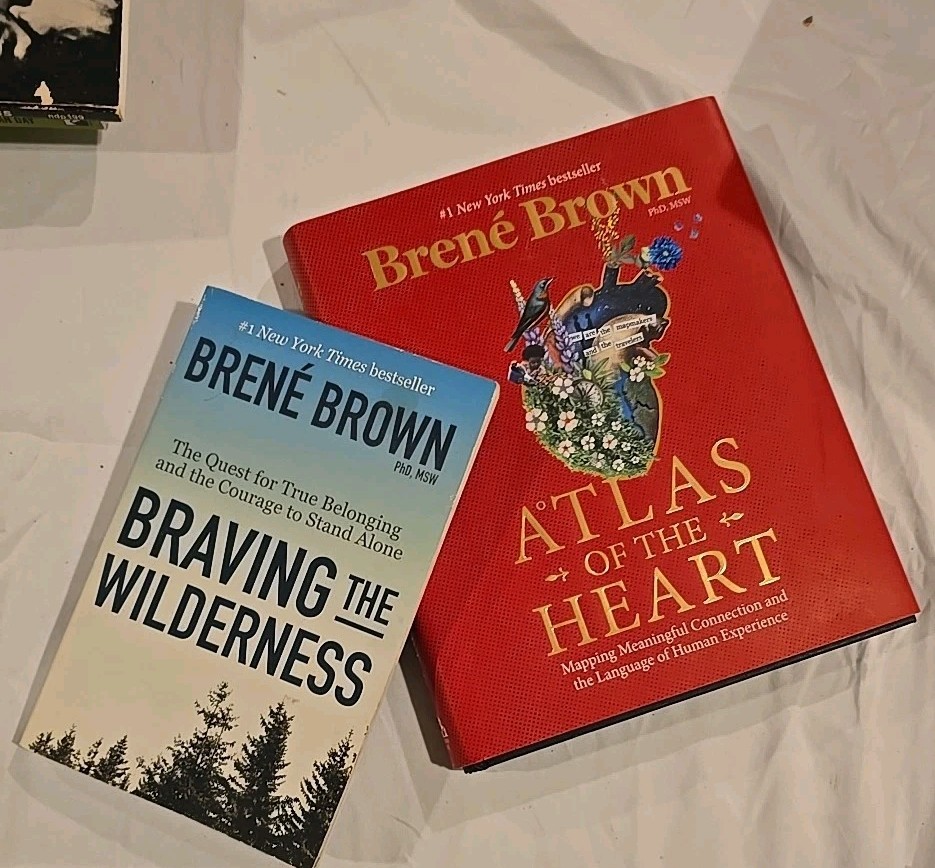 Atlas of the Heart (2021)/ Braving The Wilderness (2017 )by Brené Brown