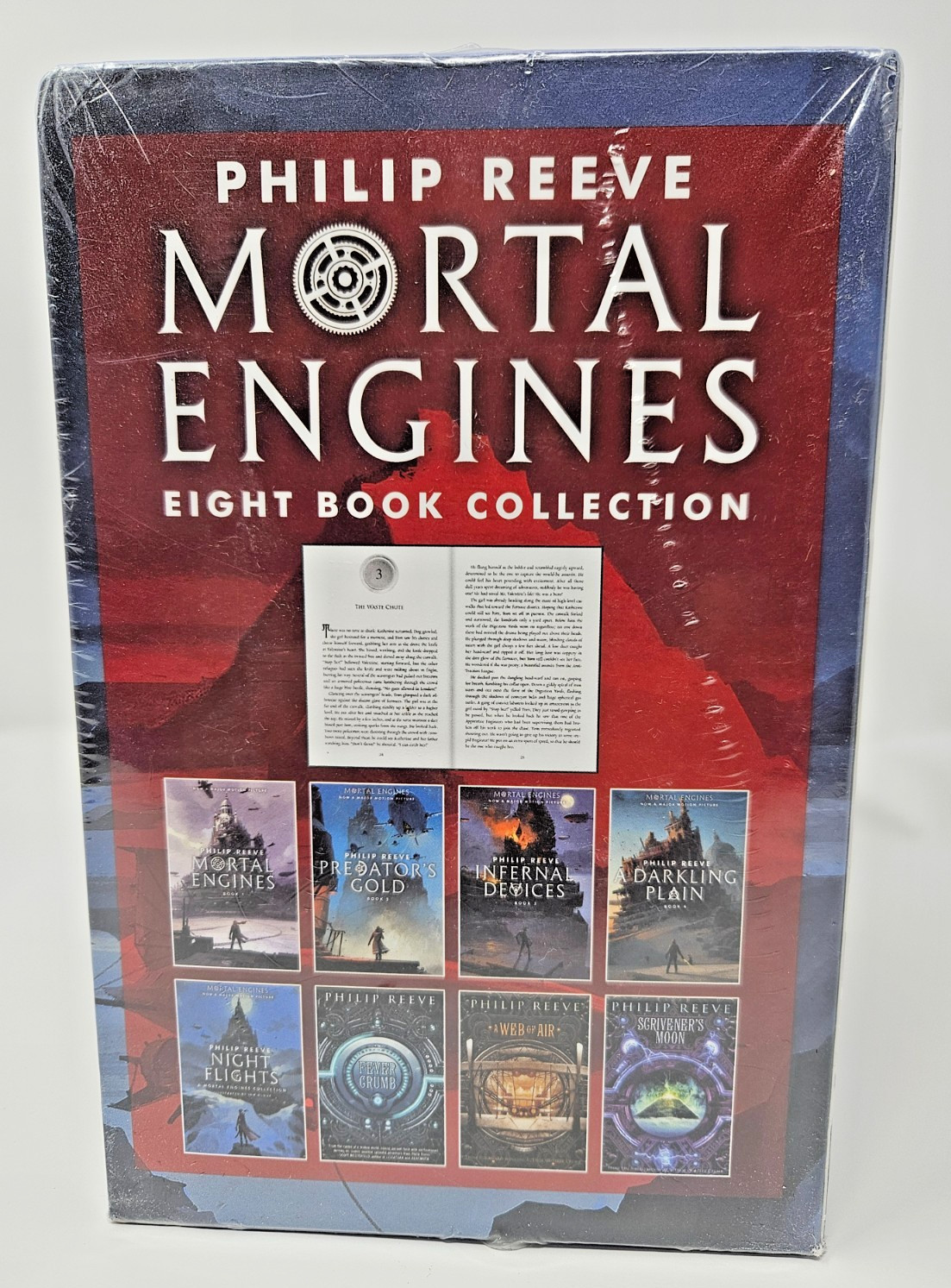 Philip Reeve ~ Mortal Engines ~ Eight Book Set ~ 8 Paperbacks ~ New ~ SEALED