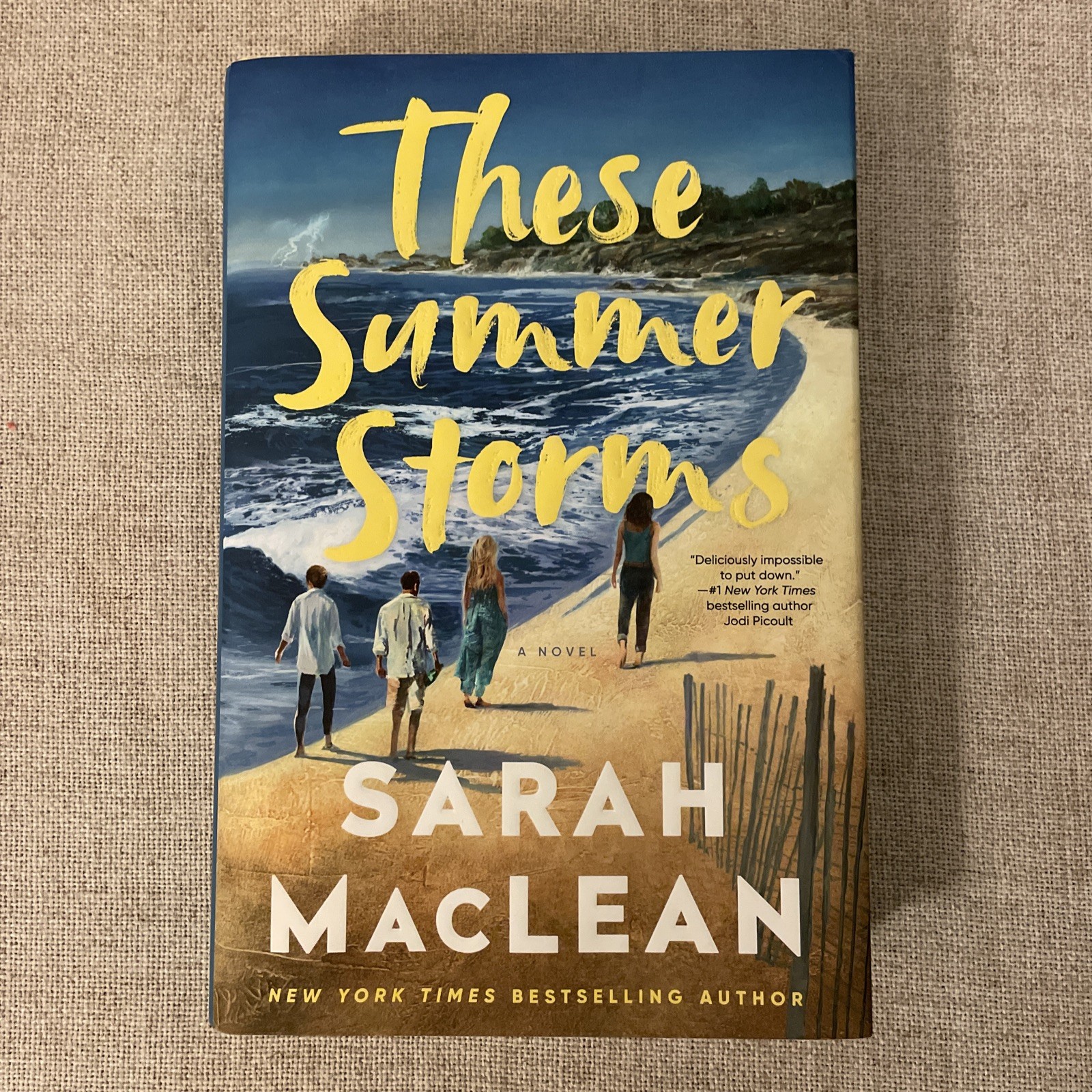 These Summer Storms by Sarah MacLean 2025 Hardcover First Edition 1st Printing