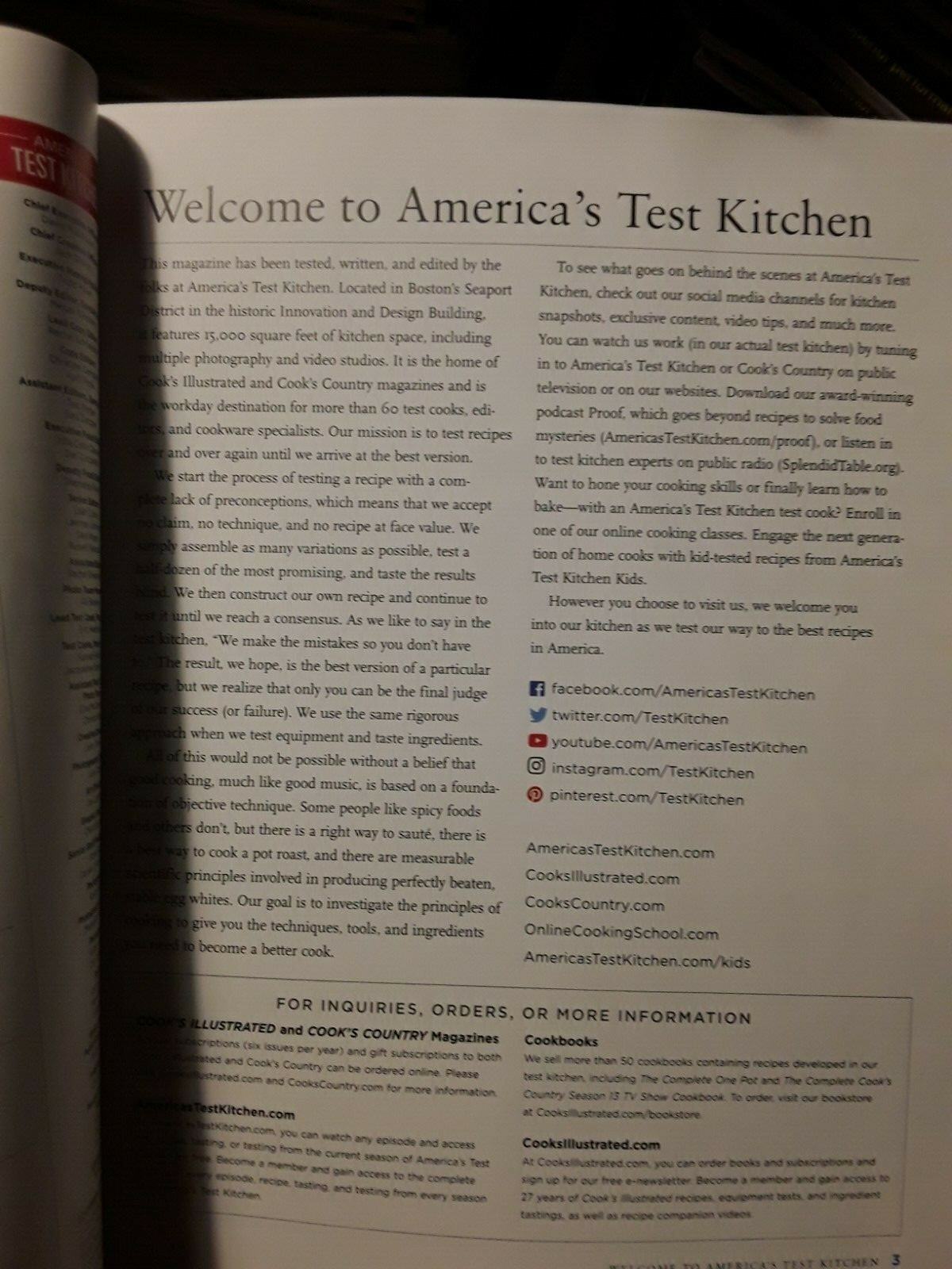 AMERICA’S TEST KITCHEN MAGAZINE | COOK IT IN CAST IRON | 72 RECIPES | 144 PAGES