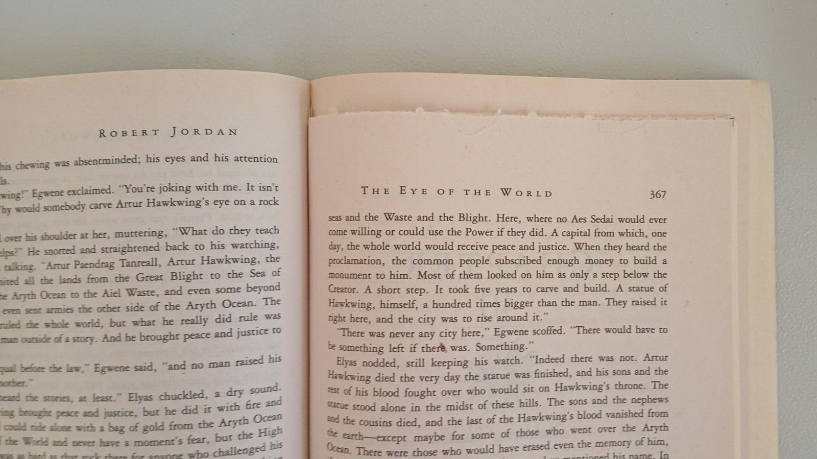 Wheel of Time Ser.: The Eye of the World Vol. 1 by Robert Jordan (1990, Trade…