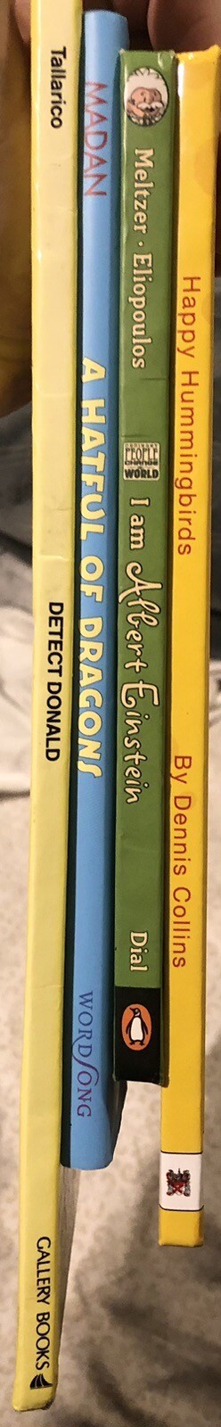 Picture Reading Books For Children Lot Of 4 Hardcover Books Package Deal Set