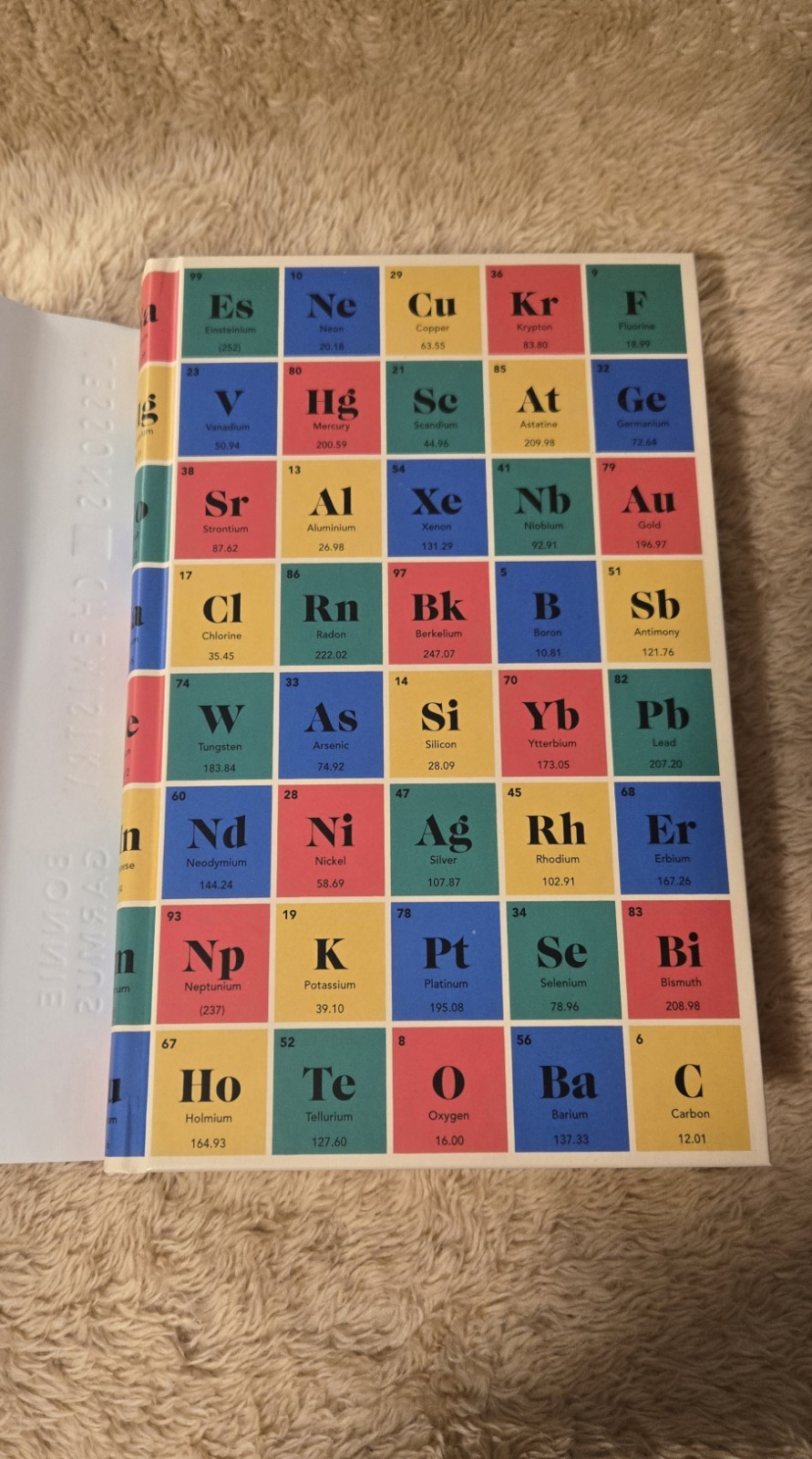 Lessons in Chemistry by Bonnie Garmus UK Hardback w/edges