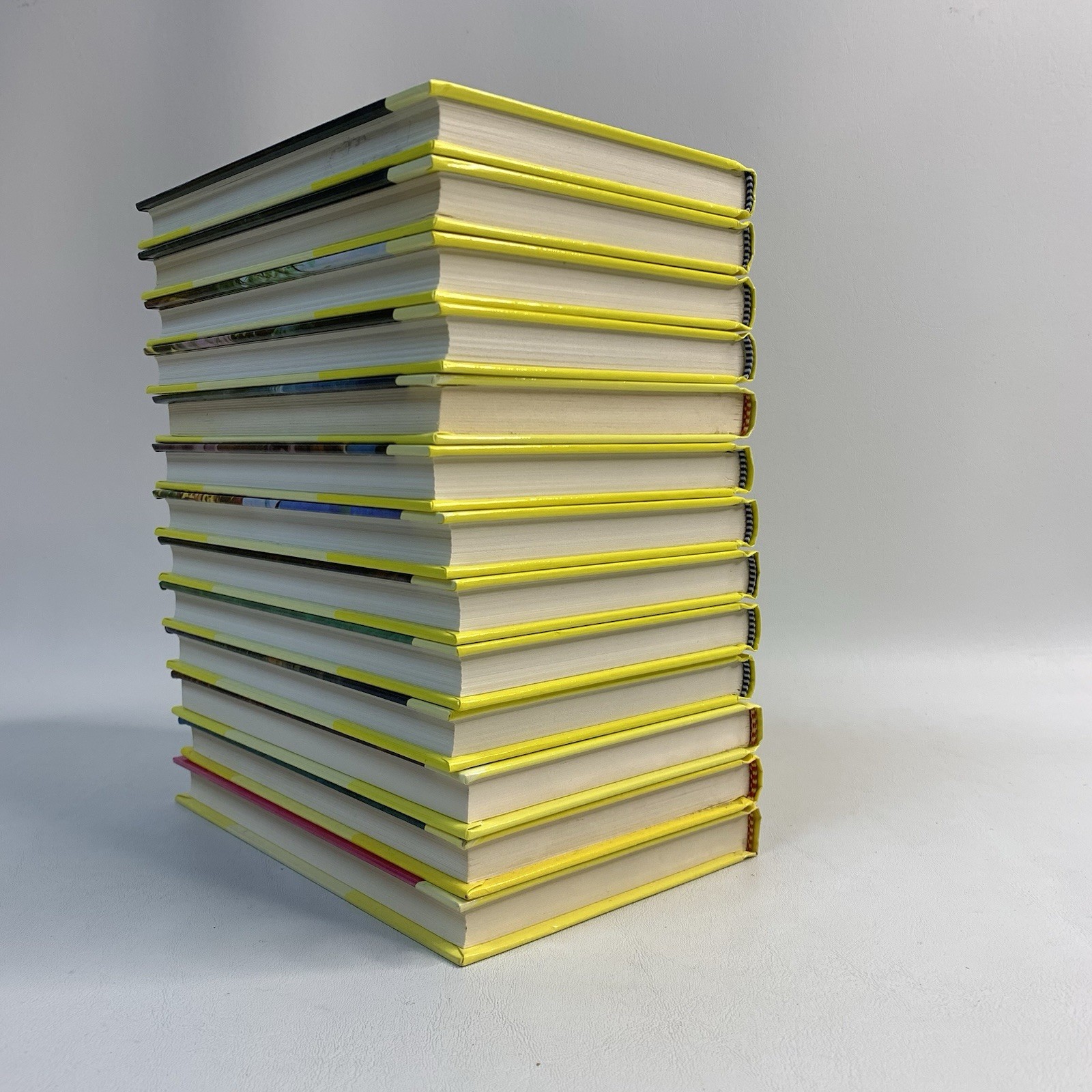 Lot of 13 Nancy Drew Books Flashlight Yellow Spine HC Books 1- 10, 20, 34 & 48