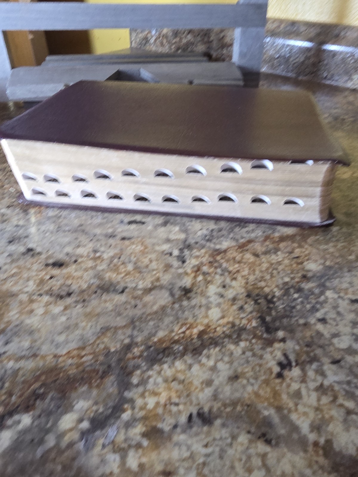 The New Inductive Study Bible NASB Updated Edition Genuine Leather Burgundy Tabs