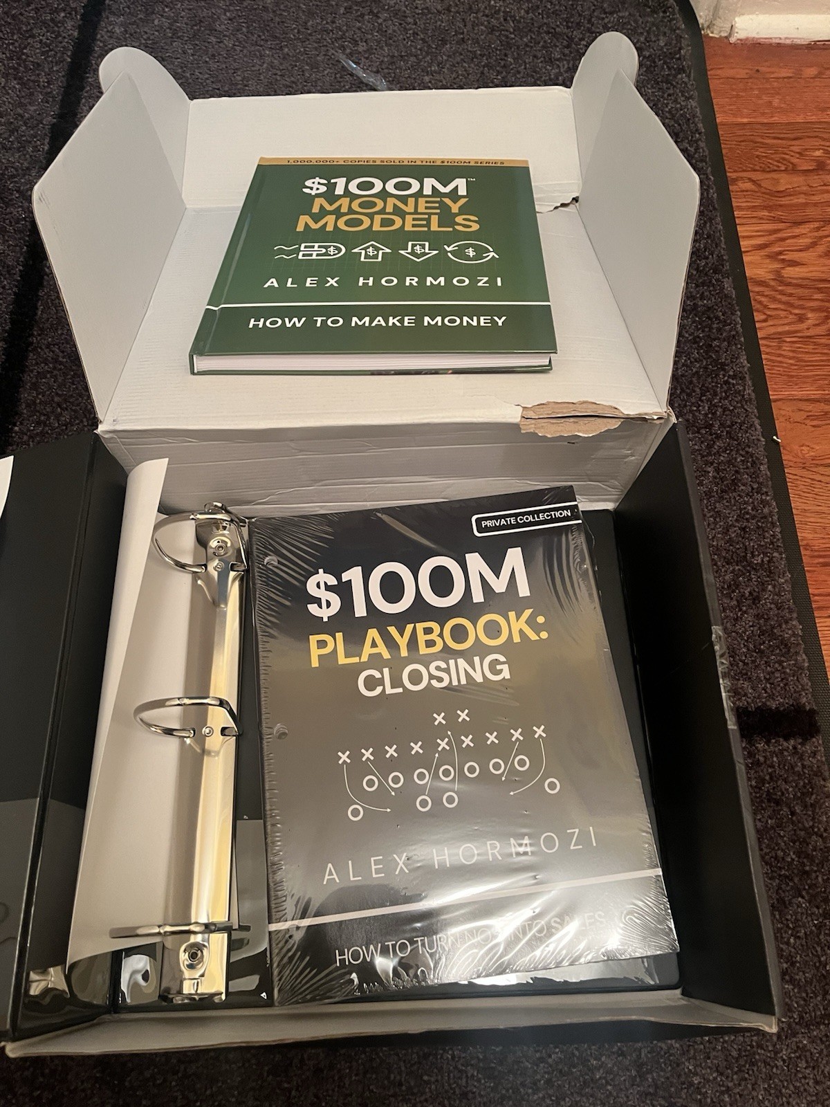 6k 100M Play Books– 12 Playbooks Sealed (Alex Hormozi)