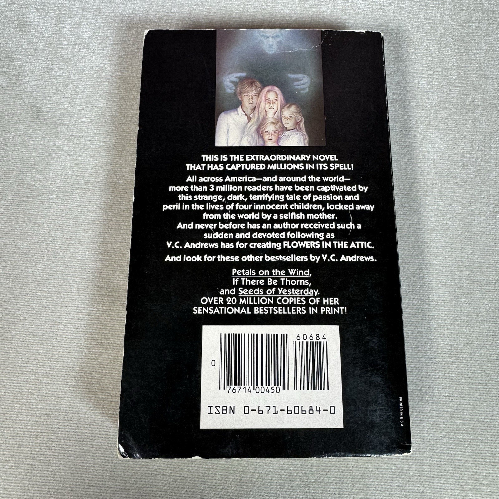 Flowers in the Attic V.C. Andrews 1979 First Pocket Books Edition