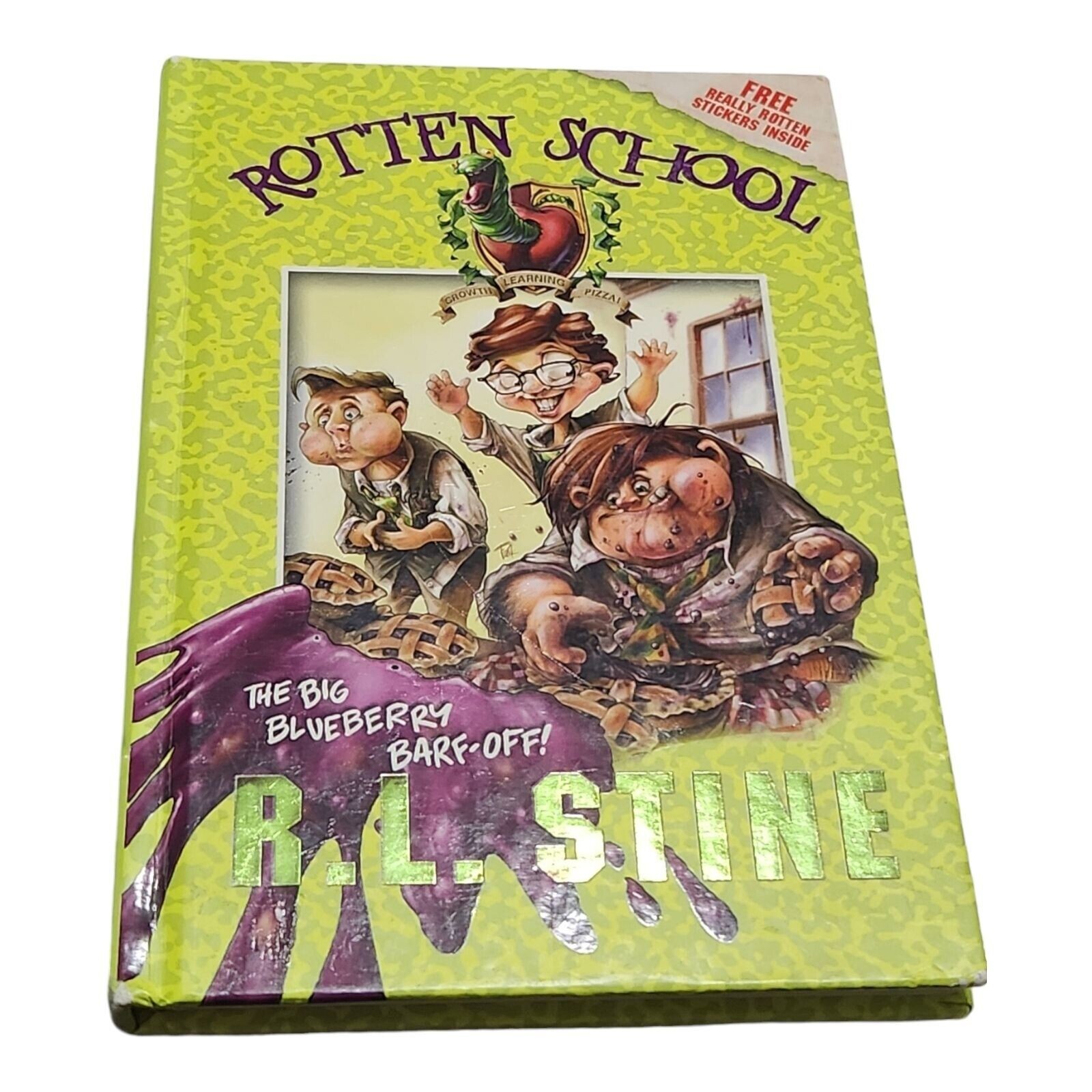 Goosebumps R.L. Stine Rotten School Books Lot of 5 Volume 1 7 8 11 15