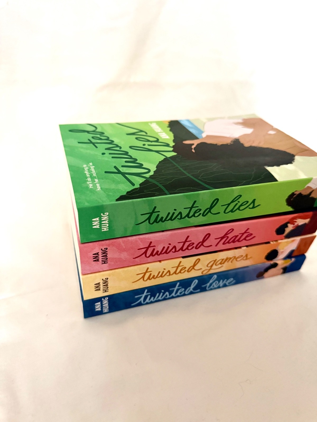 Special Edition Twisted Book Series By Ana Huang Illustrated Covers- Steamy Lit