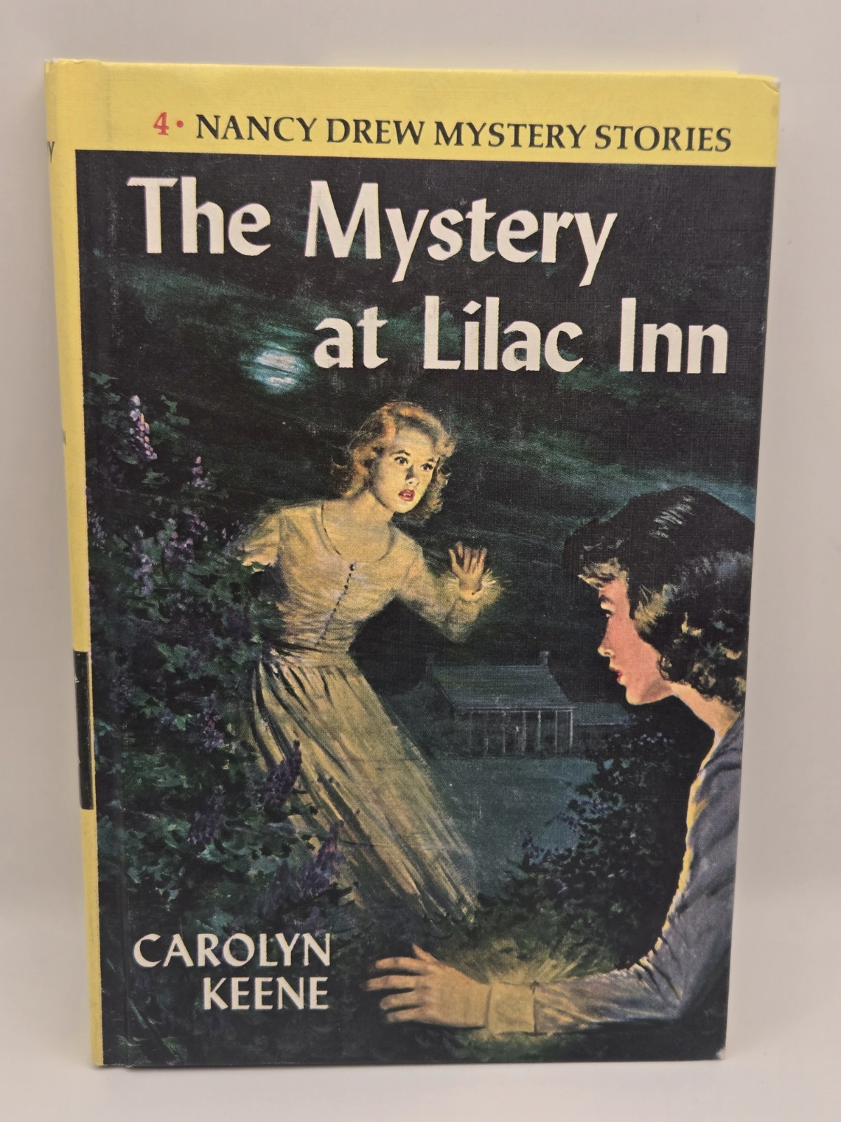 1 – 5 Set Nancy Drew Yellow Hardcover Books Edition Carolyn Keene Vintage