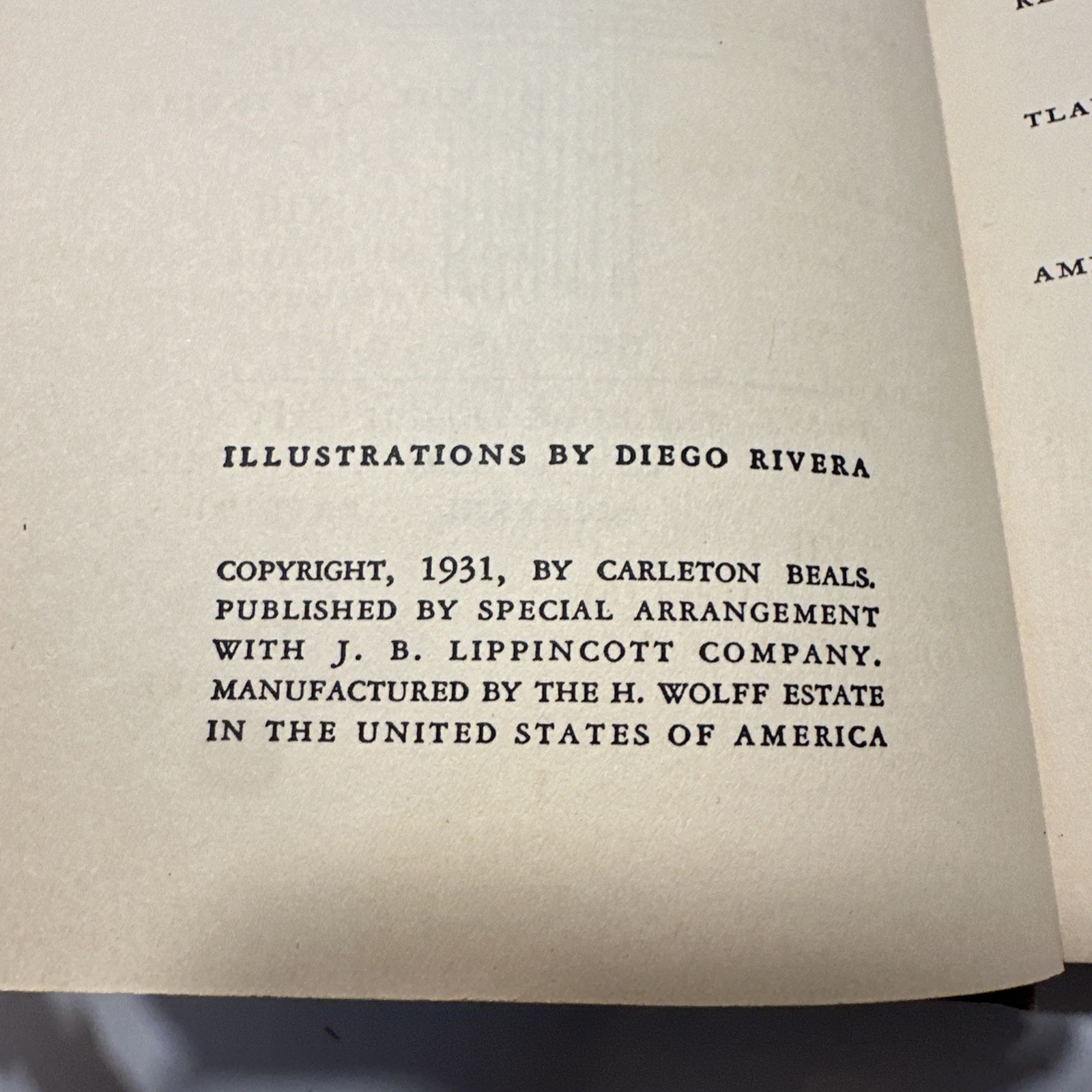 Mexican Maze By Carleton Beals 1931 Hardback Vintage
