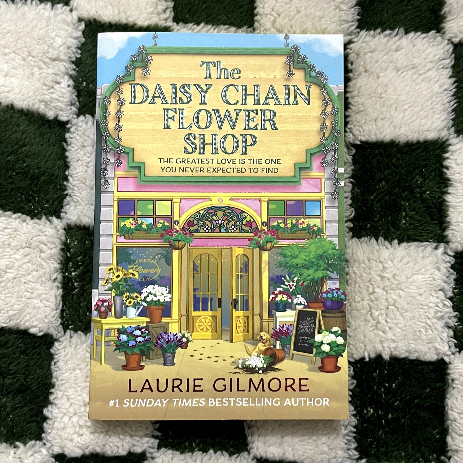 The Daisy Chain Flower Shop Laurie Gilmore The WORKS UK Excl Sprayed Edges Book