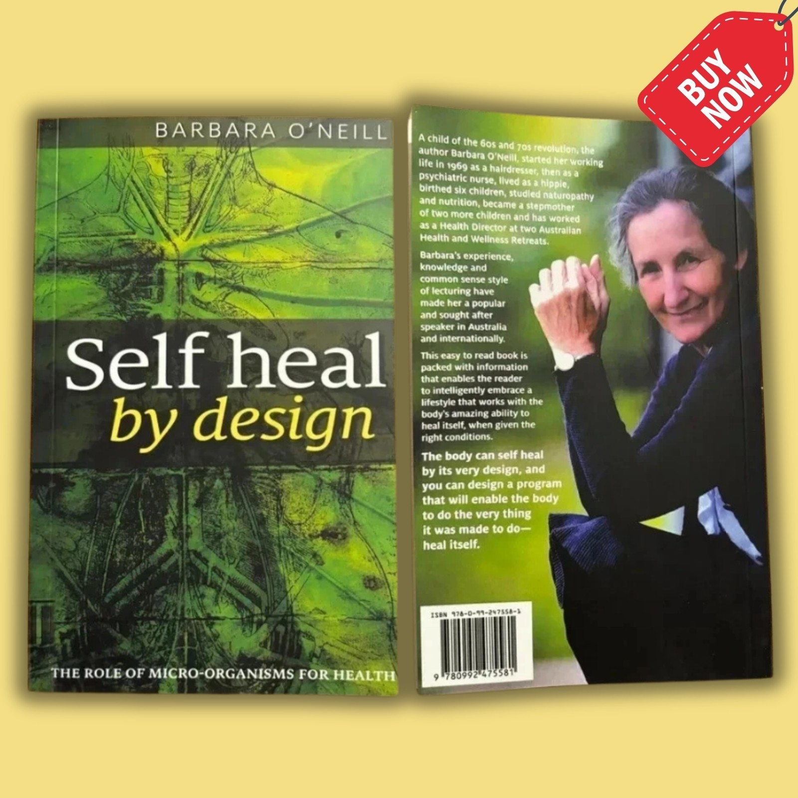 Self Heal by Design Barbara O’Neill (Paperback) Health Wellness Healing Book