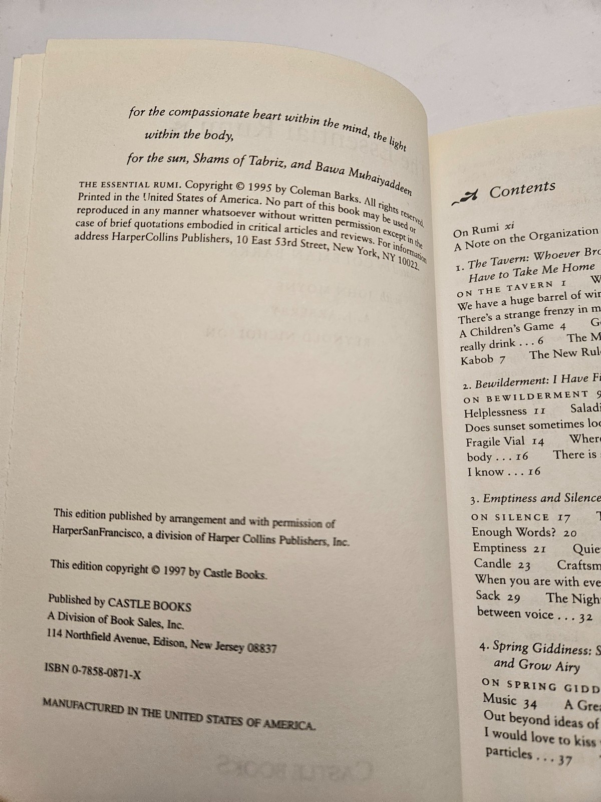 The Essential Rumi – Hardcover By Rumi, Jalal al-Din