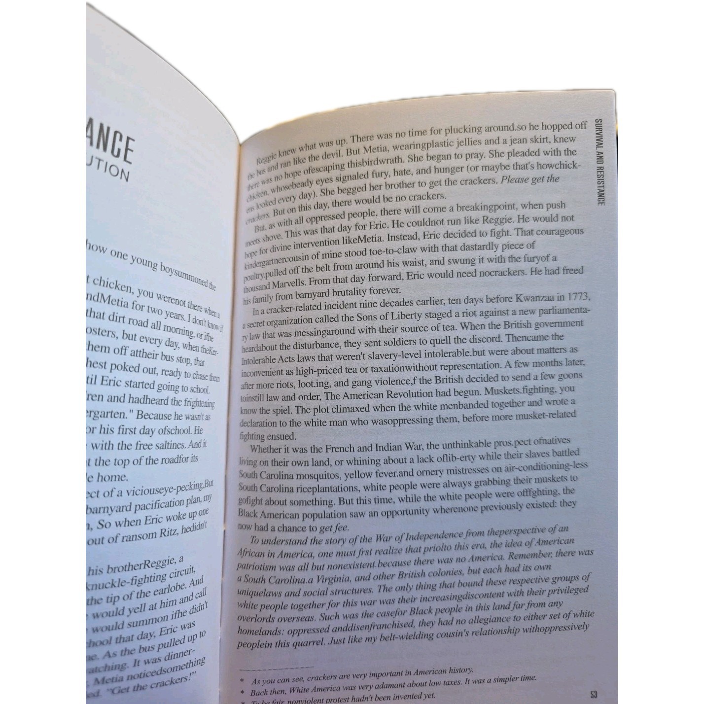 Black AF History: The Un Whitewashed Story of America Michael Harriot *Typos C4