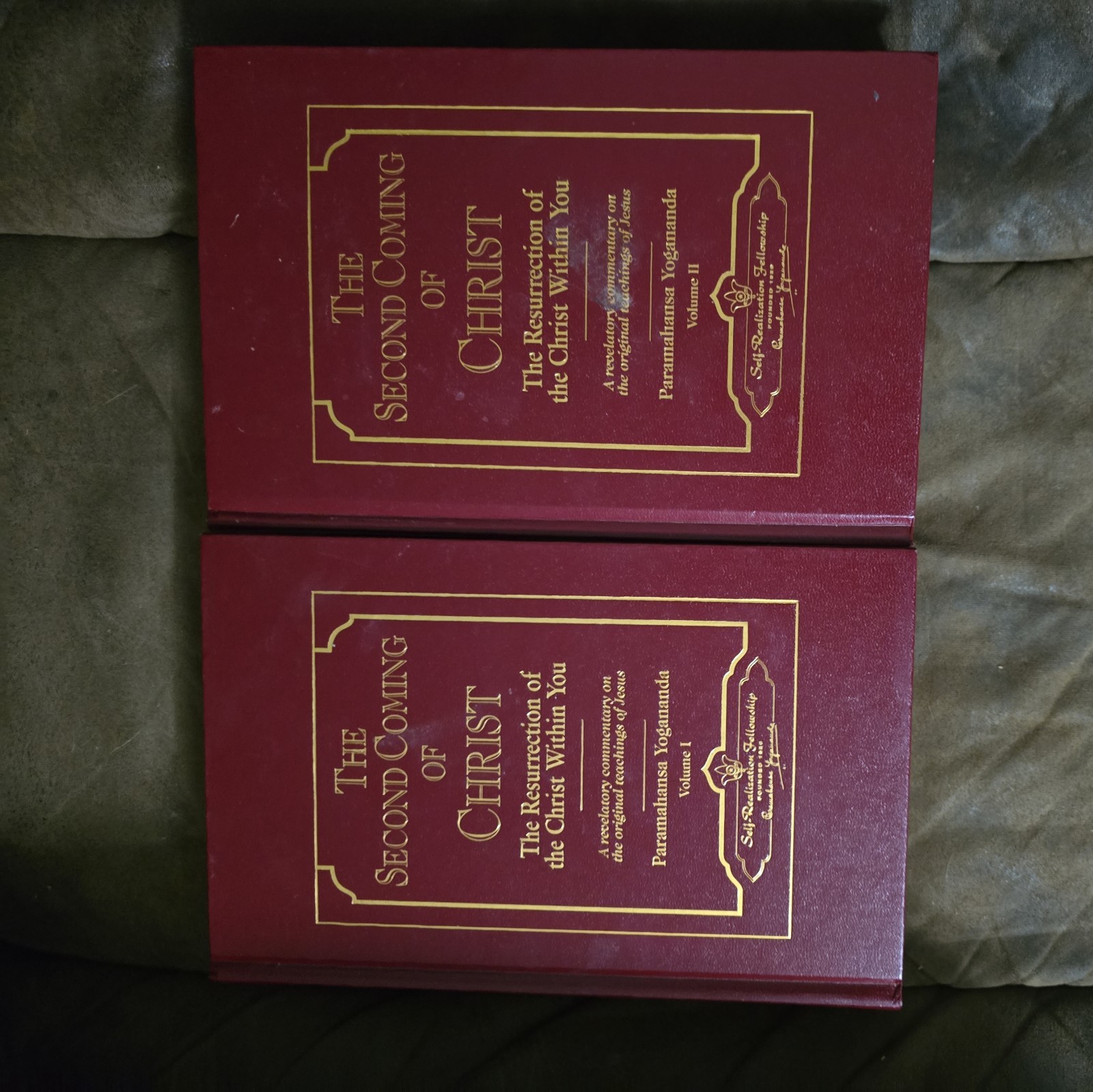 The Second Coming Of Christ Volume I & II Yogananda Paramahansa Boxed Set