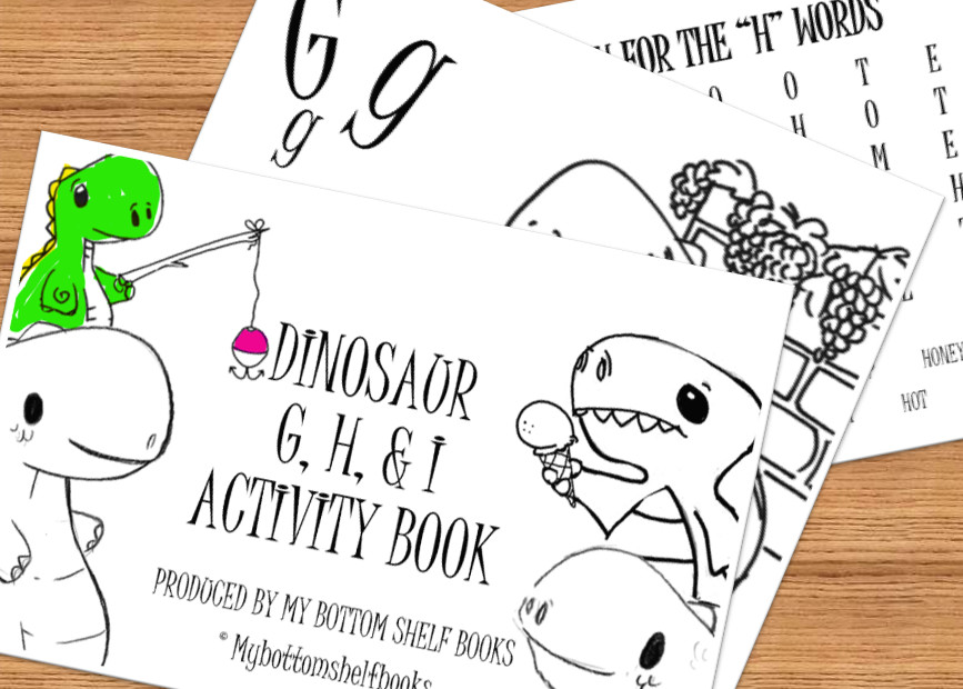 DIGITAL- 2025 Merrick GHI Children’s Dinosaur ACTIVITY BOOK *PRINT REQ’D* 15pgs
